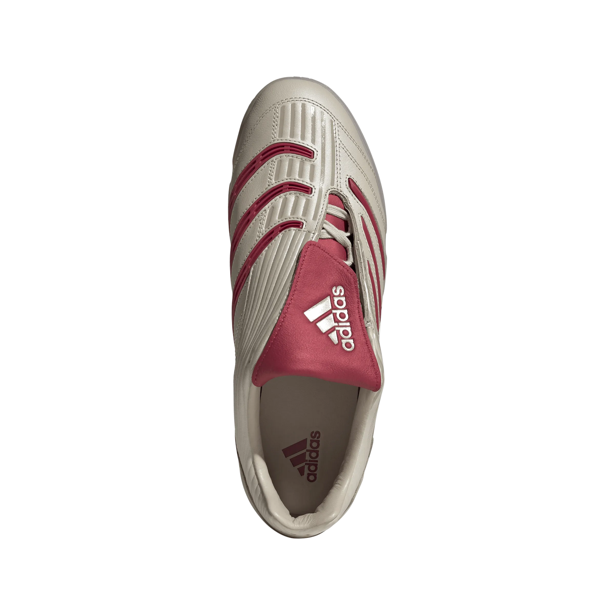 indoor shoe features Predator Sala 'Beige Team Victory Red'