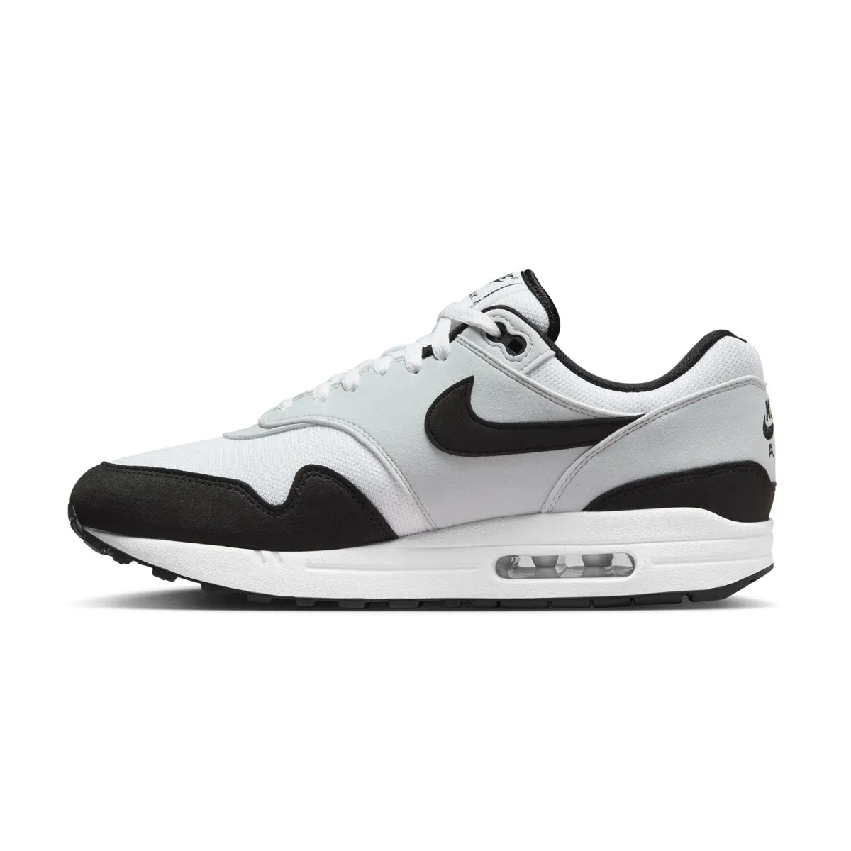 Air Max 1 'White Black' Comfort arch