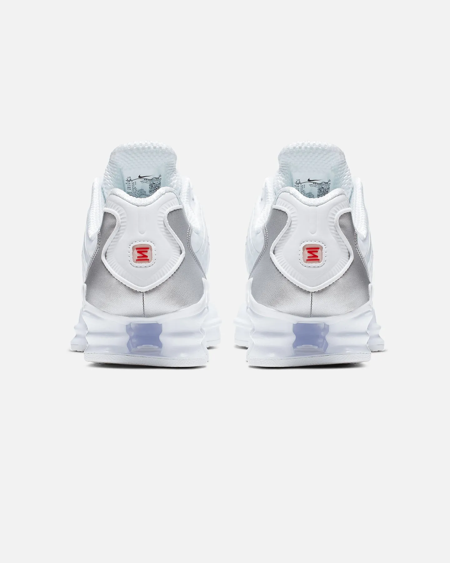 Breathable Upper Nike Women's Shox TL White/White