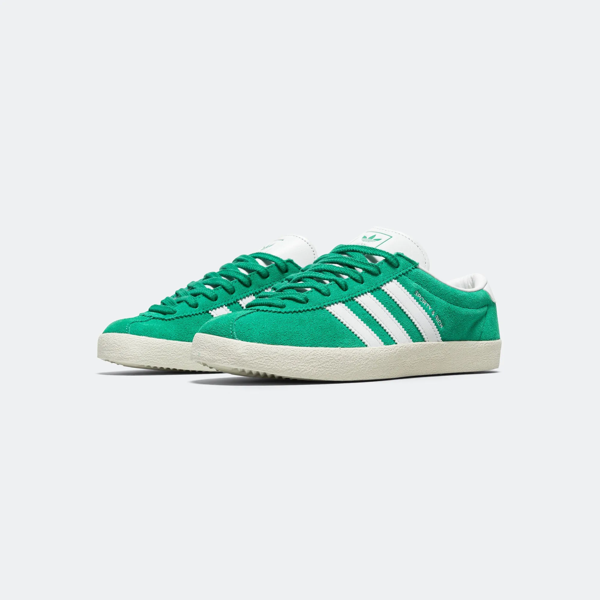 Ankle Lock Technology Slim wear Womens Blanc x Sporty & Rich - Court Green/Footwear White-Off White
