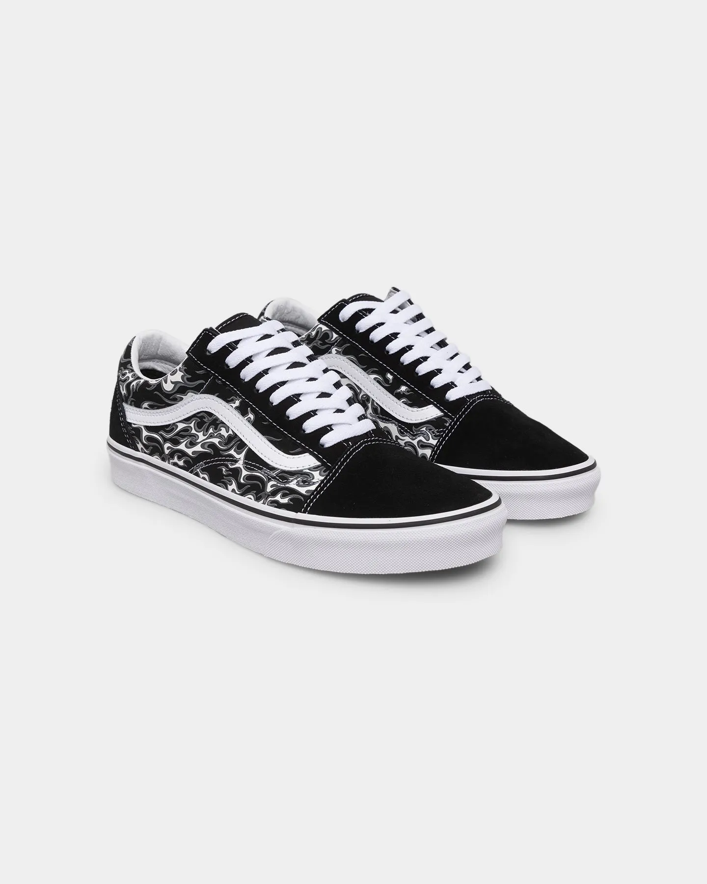 Valley Run School Day Vans Old Skool Flame Black/True White