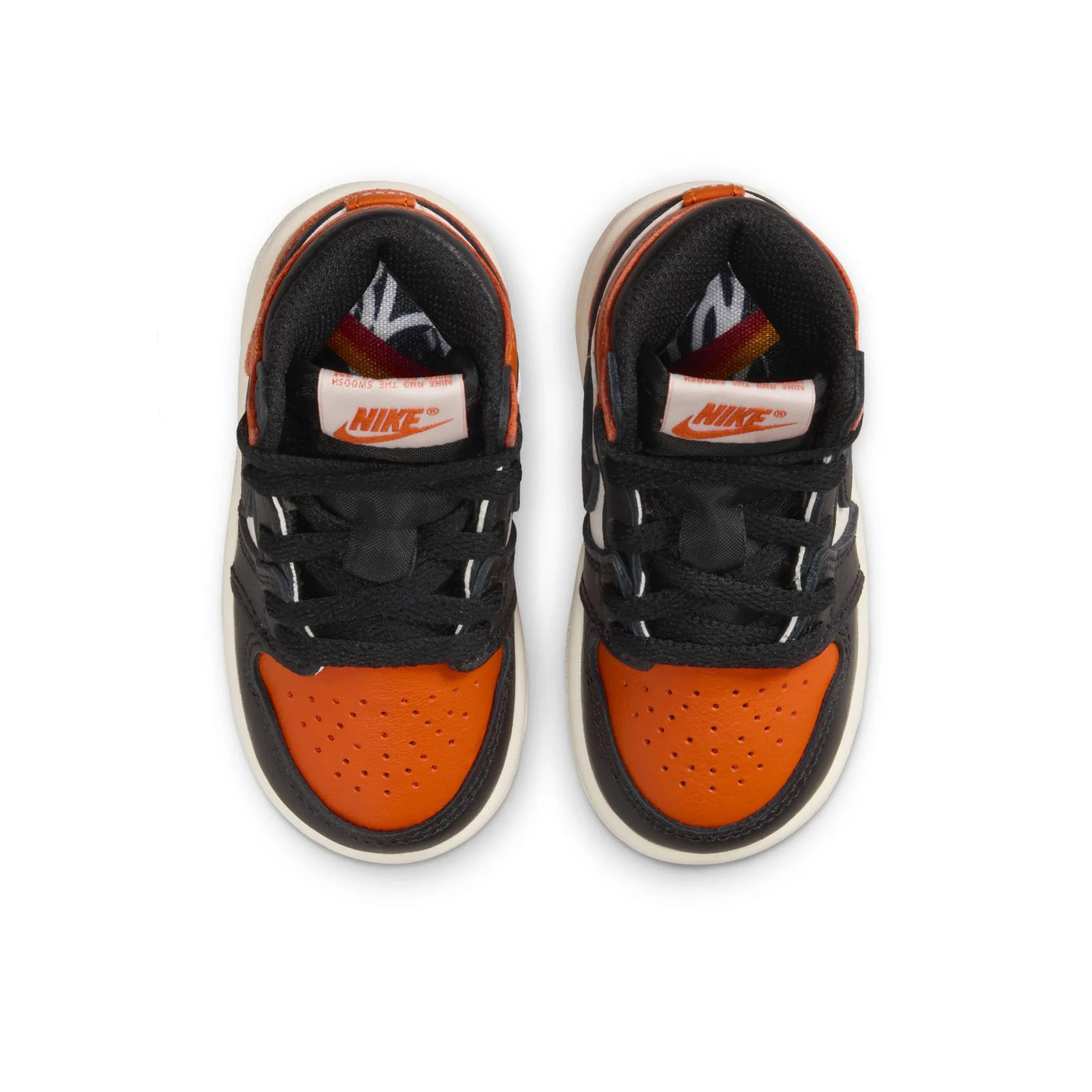 Shock absorption Jordan 1 Retro High OG 'Shattered Backboard' (TD) - Black/Starfish