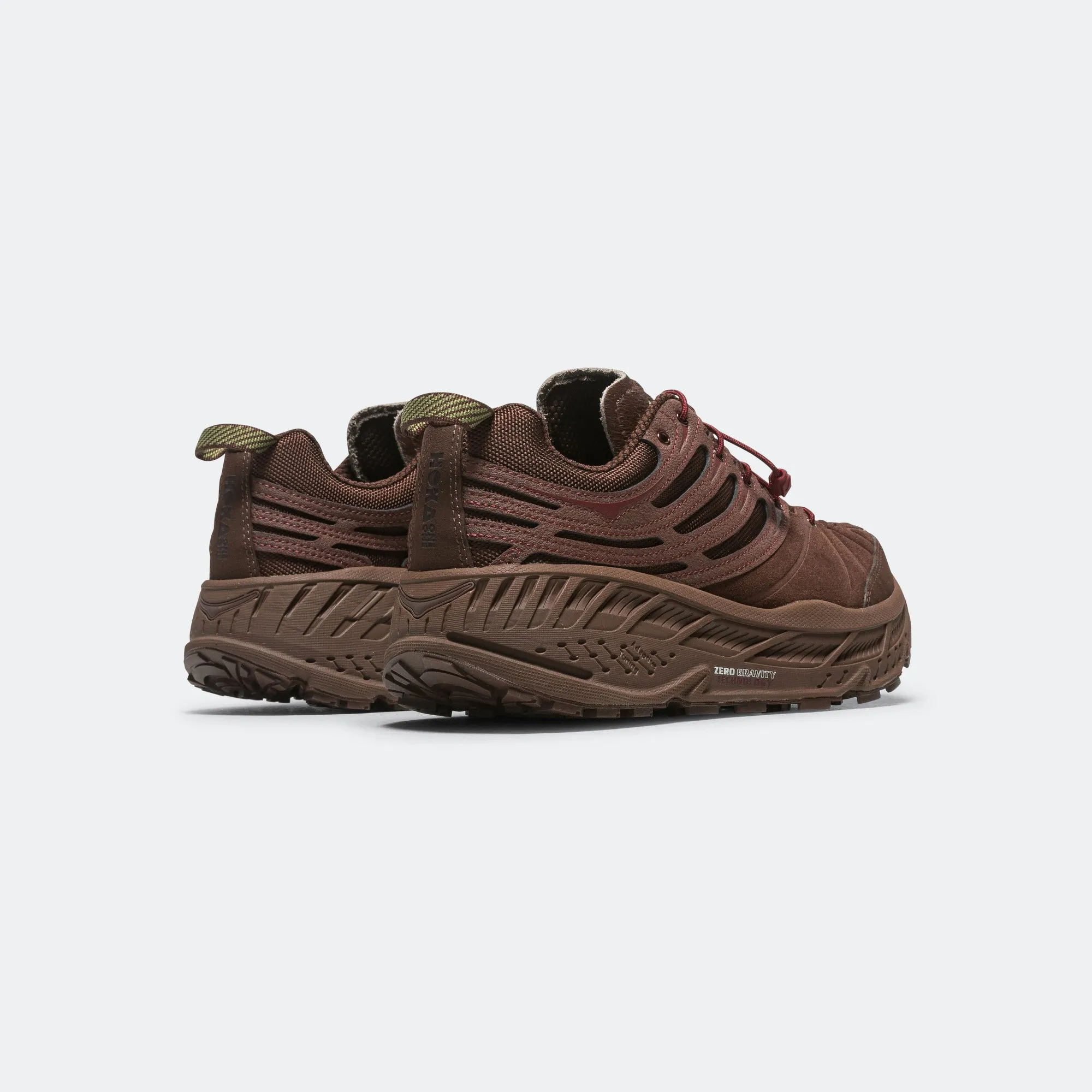 Stinson EVO OG TP - Cold Brew/Varsity Burgundy Heel Lock Technology
