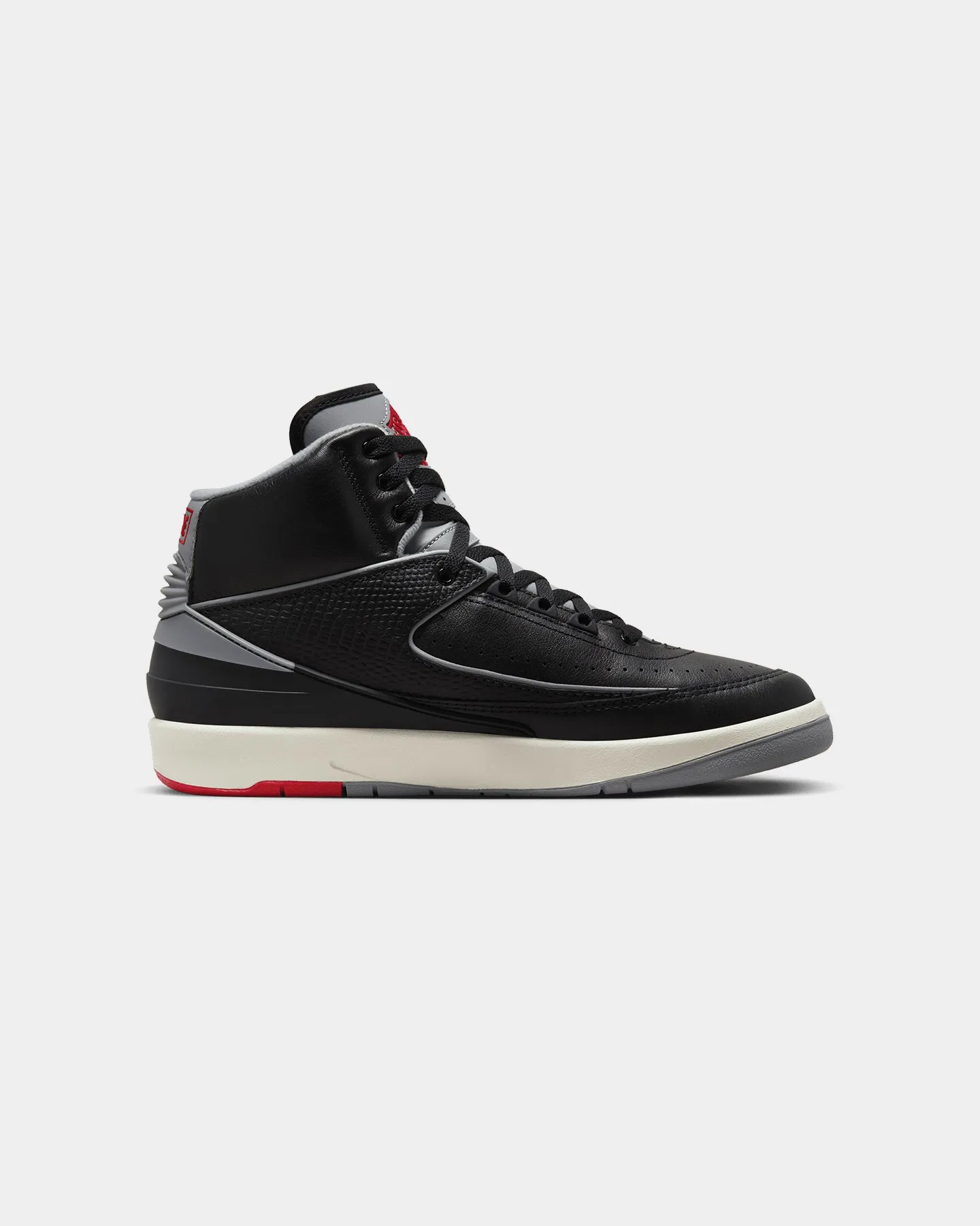 Jordan Air Jordan 2 Retro "Black Cement" Black/Cement Grey Anytime Go