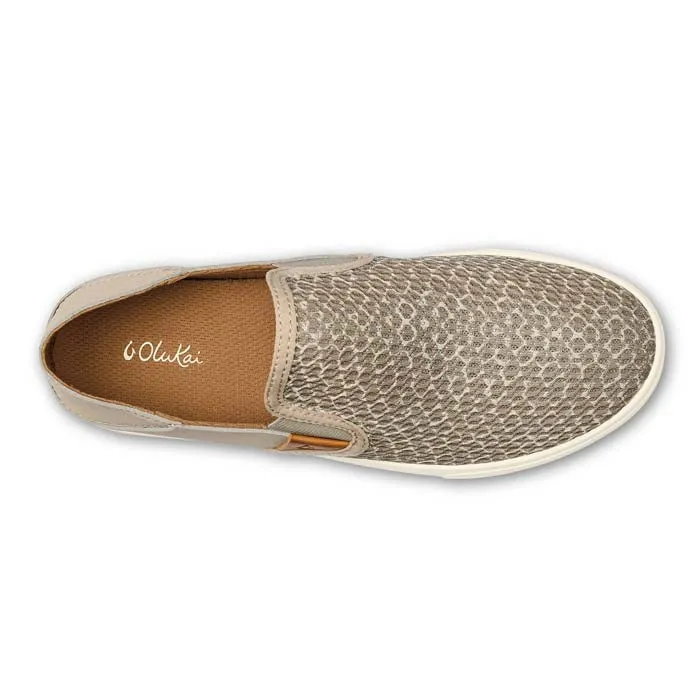 Womens Olukai Pehuea Pa'i in Silt/ Mo'O Shock Resistance