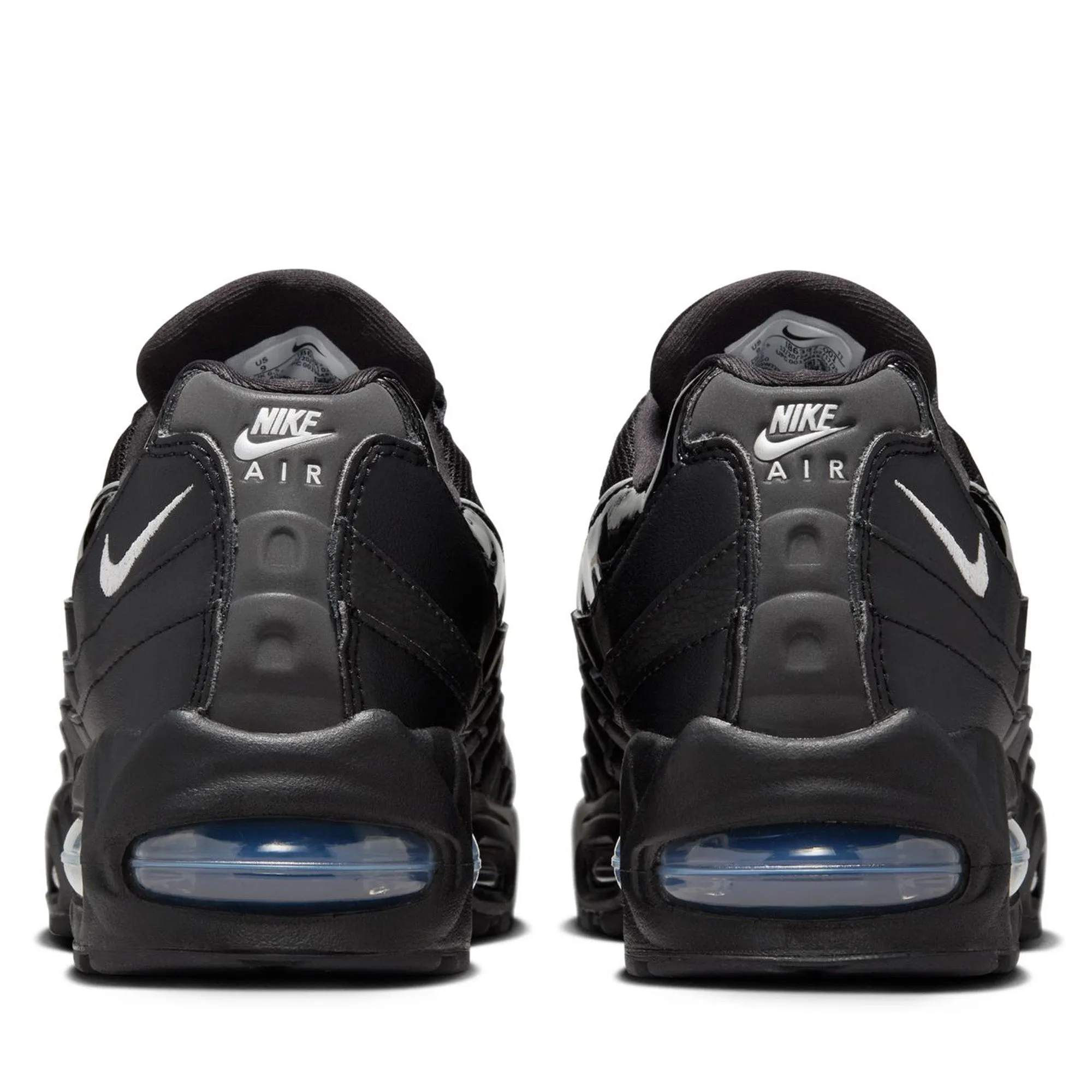 Street Focus Quick Grip Women's Nike Air Max 95 - Black/Metallic Silver