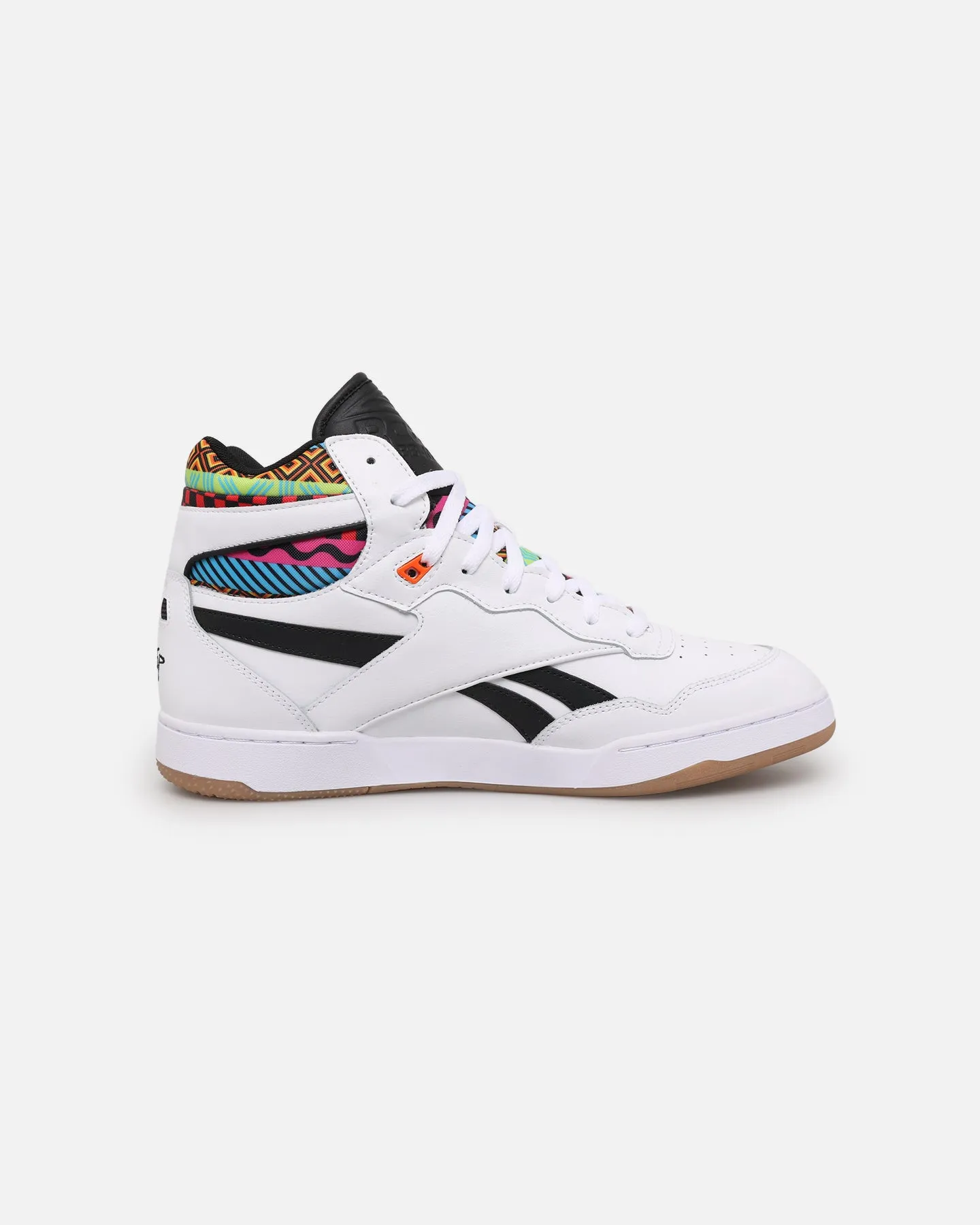 Old School Reebok BB 4000 II Mid Blacktop White/Black