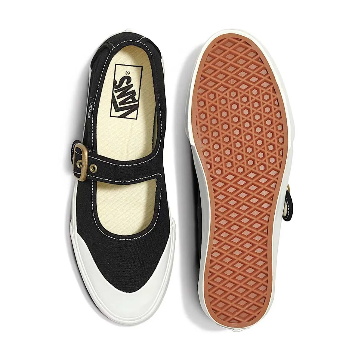 Mary Jane 'Black True White' humid - weather Padded flexibility