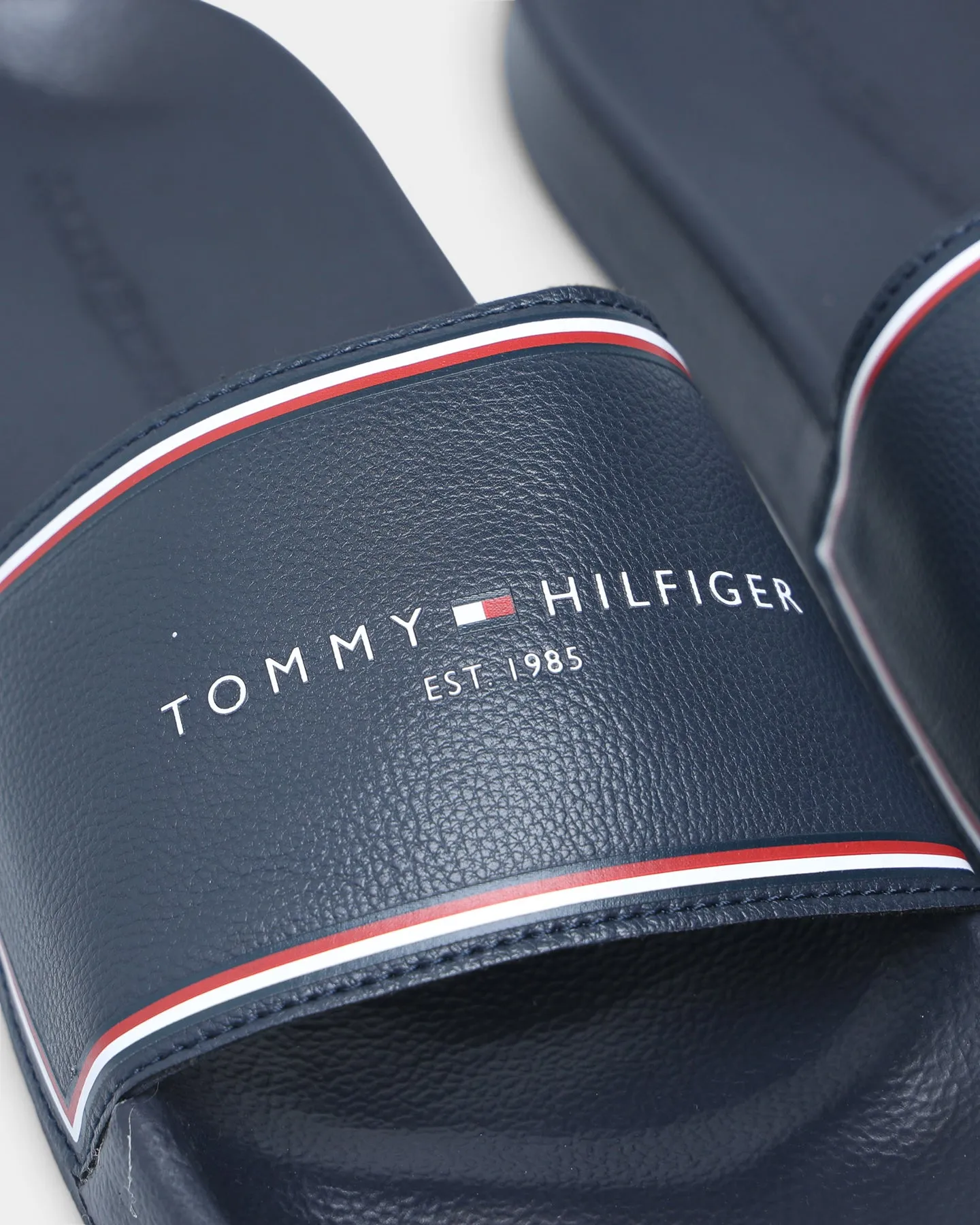 Posture aid Tommy Jeans Logo Strap Pool Slide Desert Sky