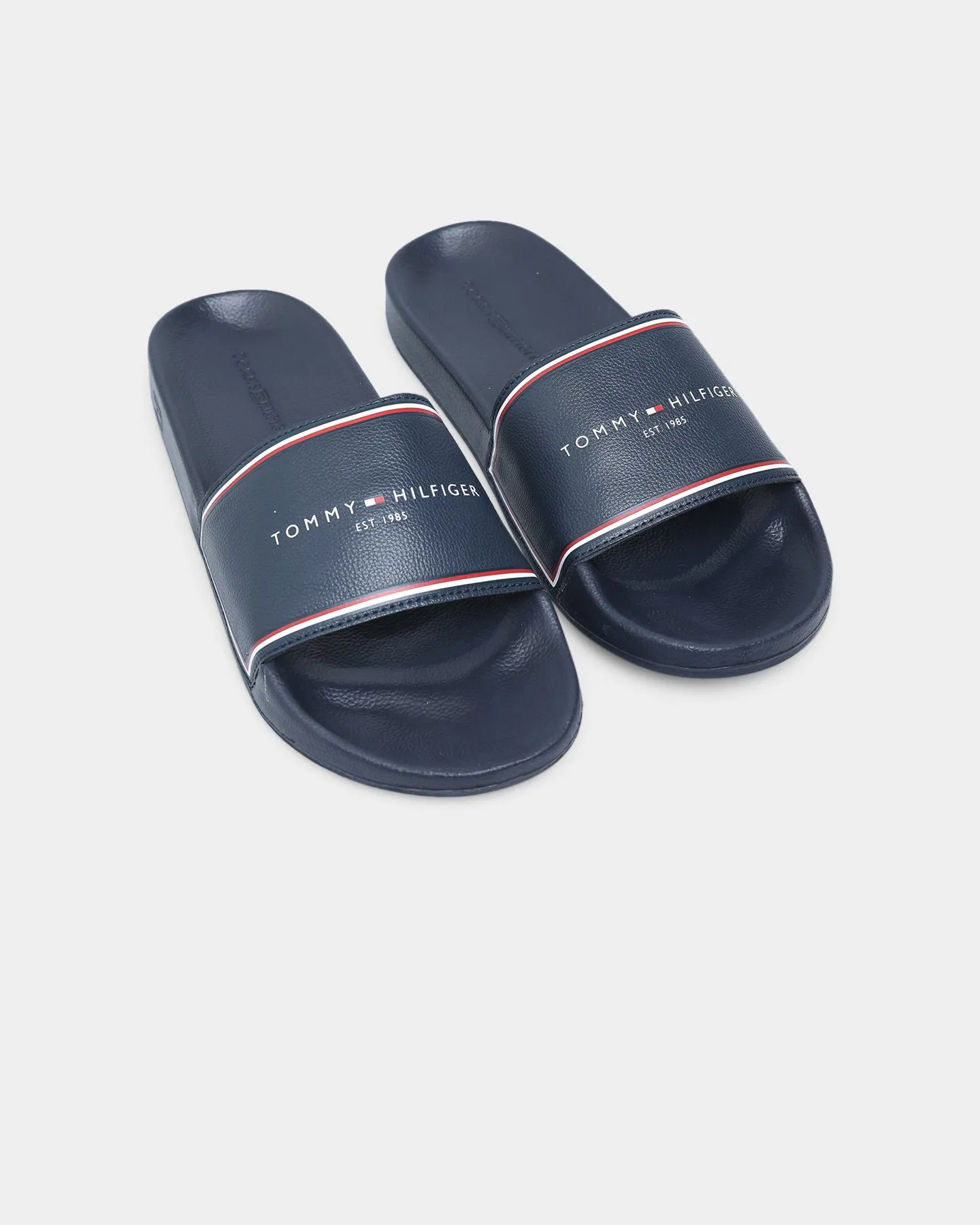 Cool Pop Tommy Jeans Logo Strap Pool Slide Desert Sky