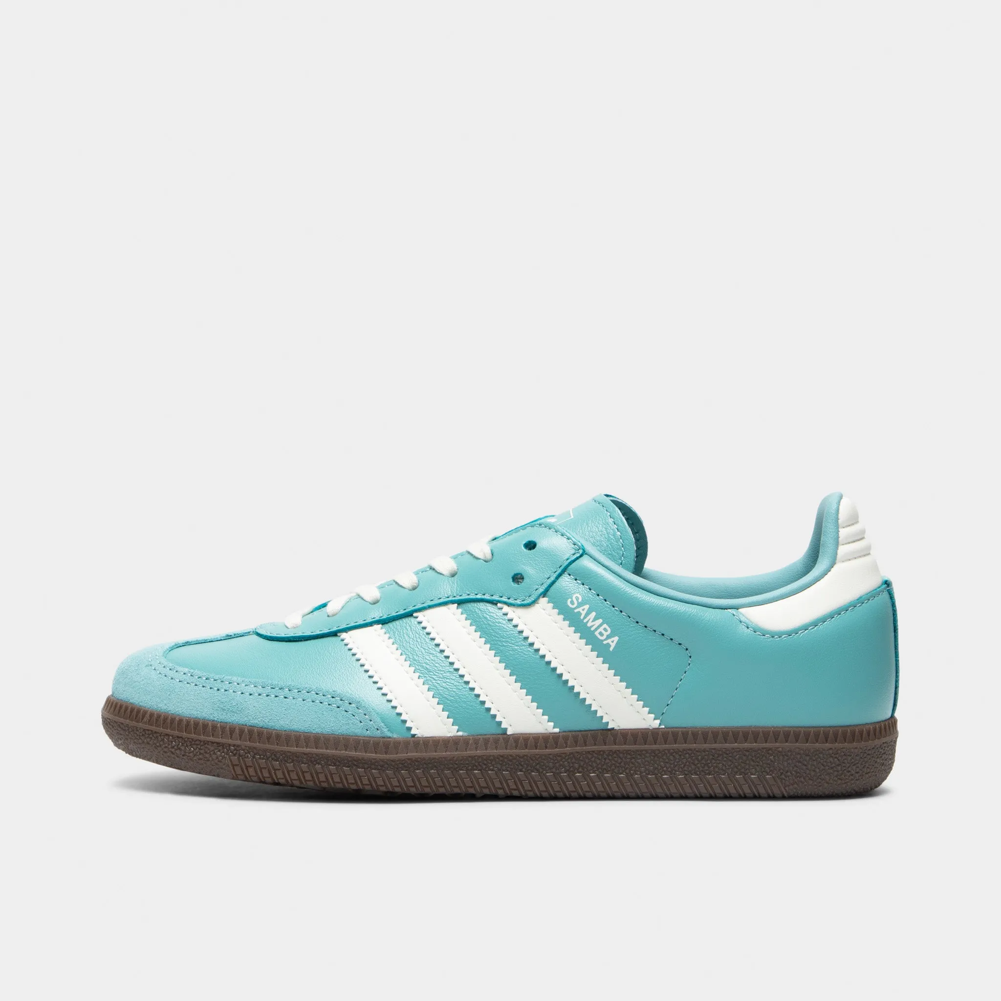 Roll Step adidas Juniors' Samba OG Mint / Off White - Gum