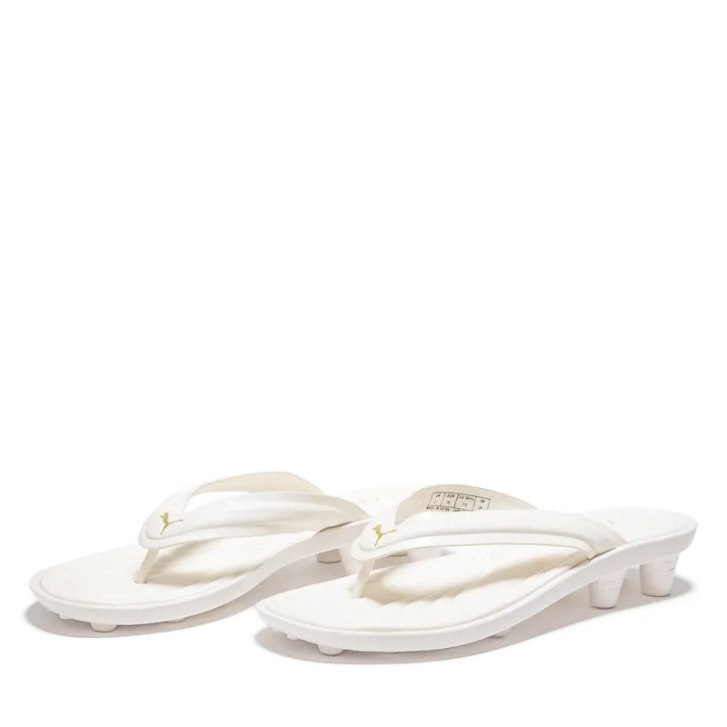 Quick Grab Women's Fenty x Puma Cat Cleat L - Alpine Snow/Gold