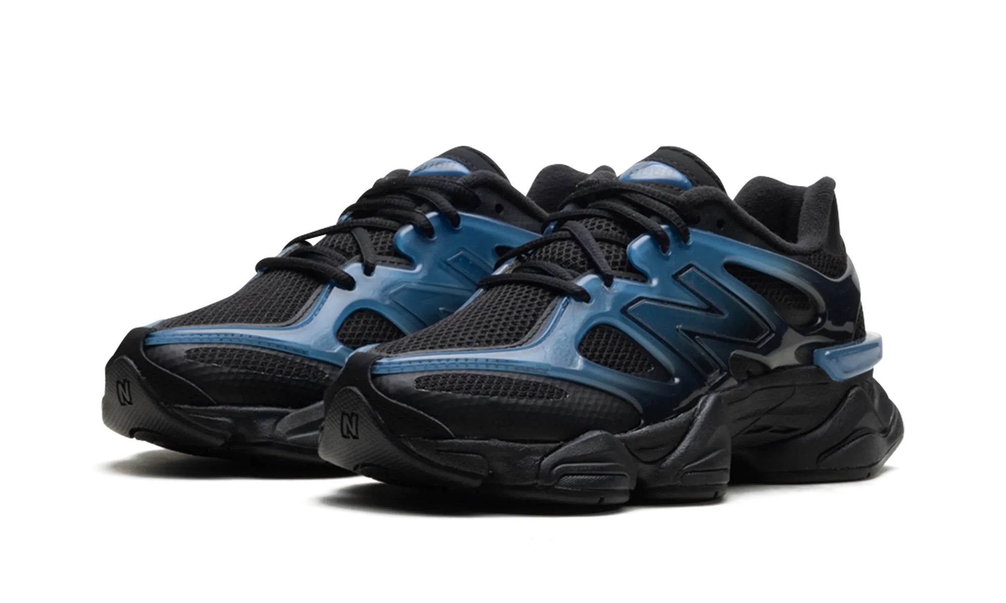 9060 "Navy Blue Black Gradient" Molded Footbed