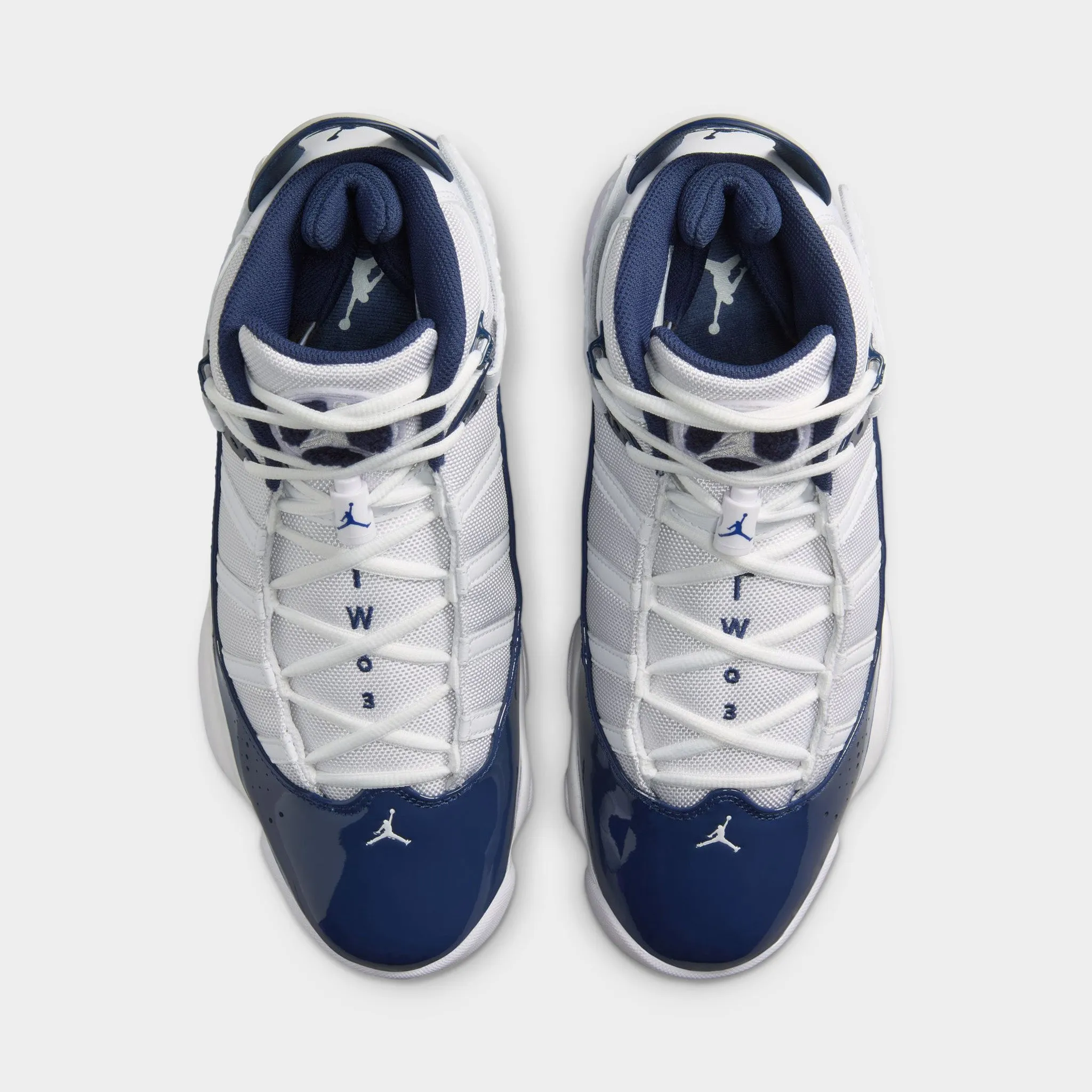 Street Mood Jordan 6 Rings White / Midnight Navy - Neutral Grey