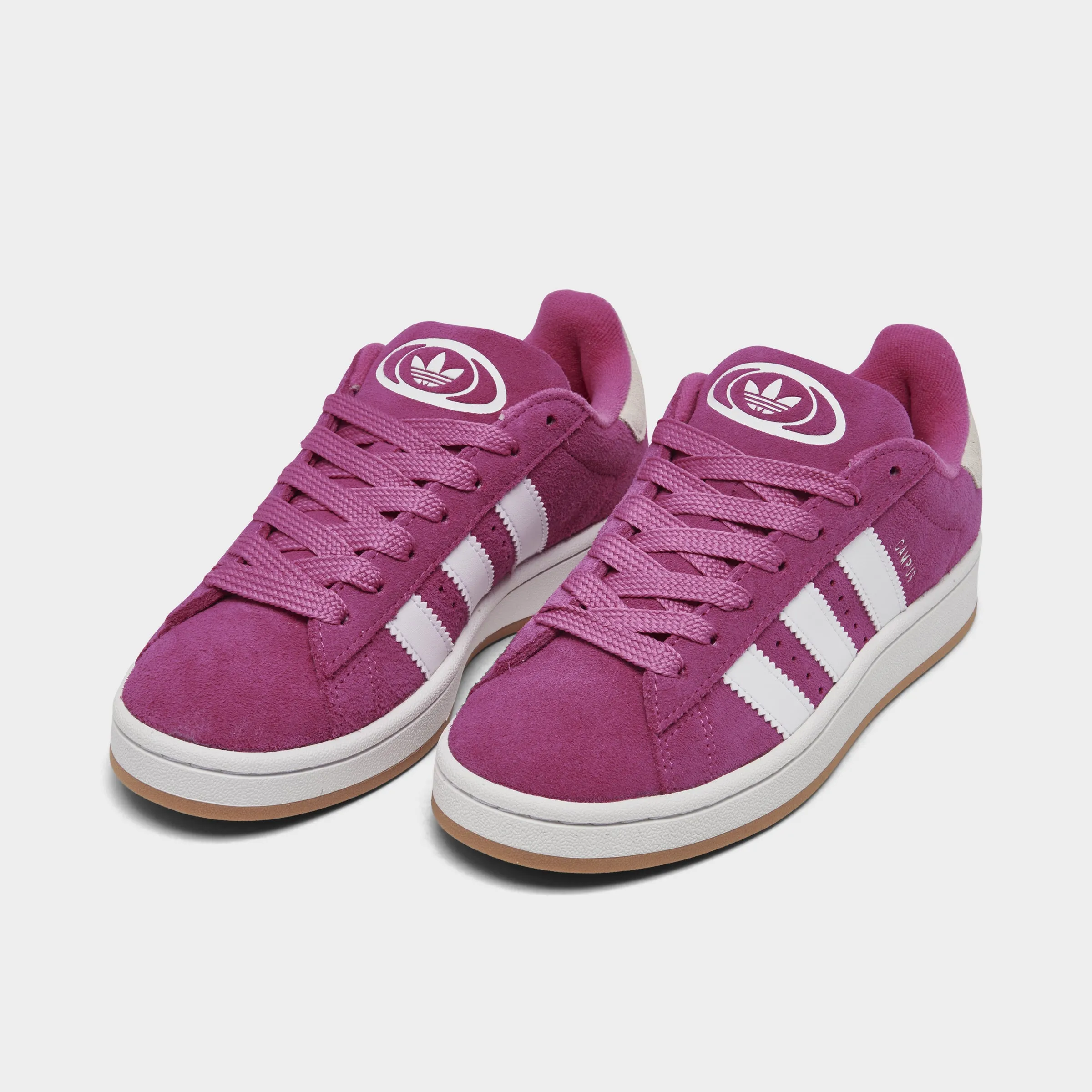 Spanish Bold adidas Juniors' Campus 00s Pink / White - Gum