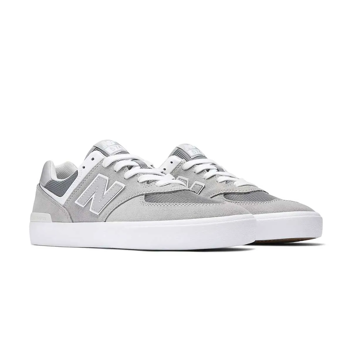 574 Vulc 'Grey White' Durable Build Park Day