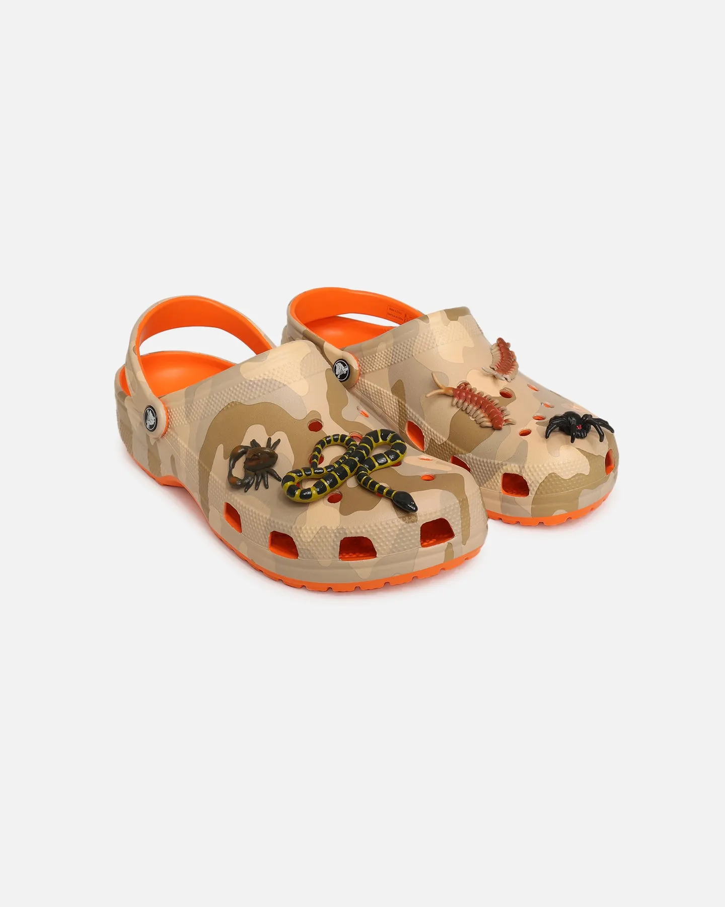 StreetX x Crocs Dangerous Animals Classic Clogs Multi Shock Absorbing Antique Glow