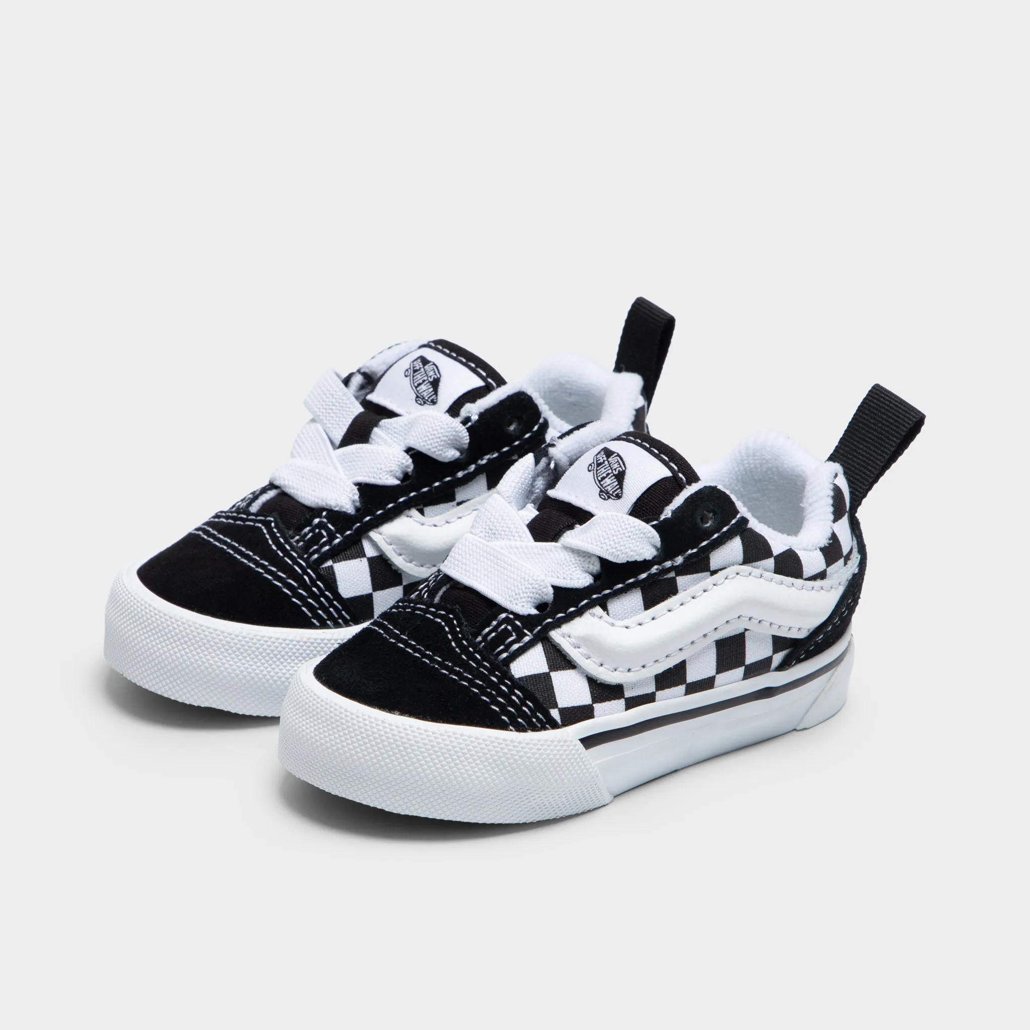 Airport Travel Balance Step Vans Toddlers' Knu Skool Check / Black