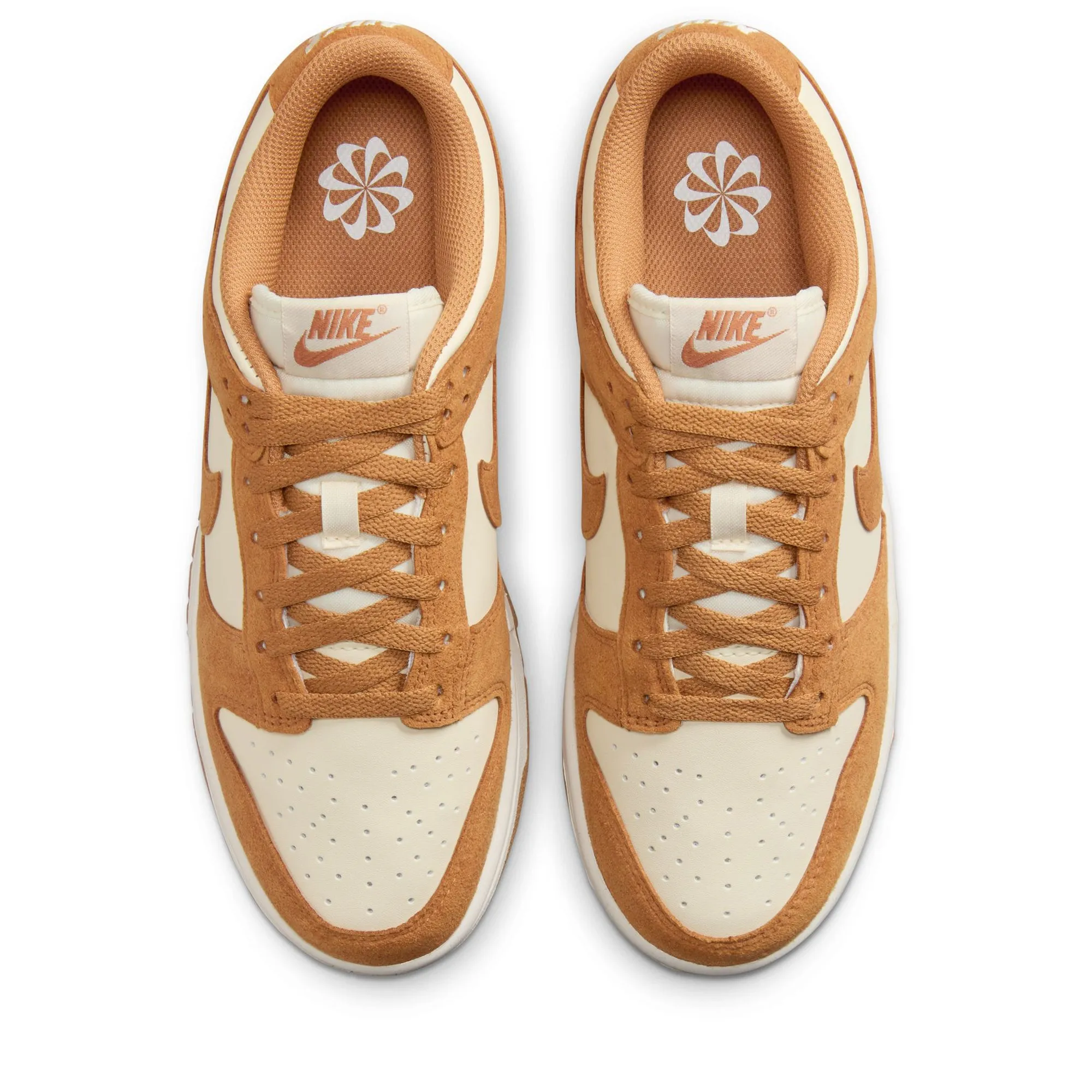 Women's Nike Dunk Low - Coconut Milk/Flax Easy Movement Vegan Leather Alternatives