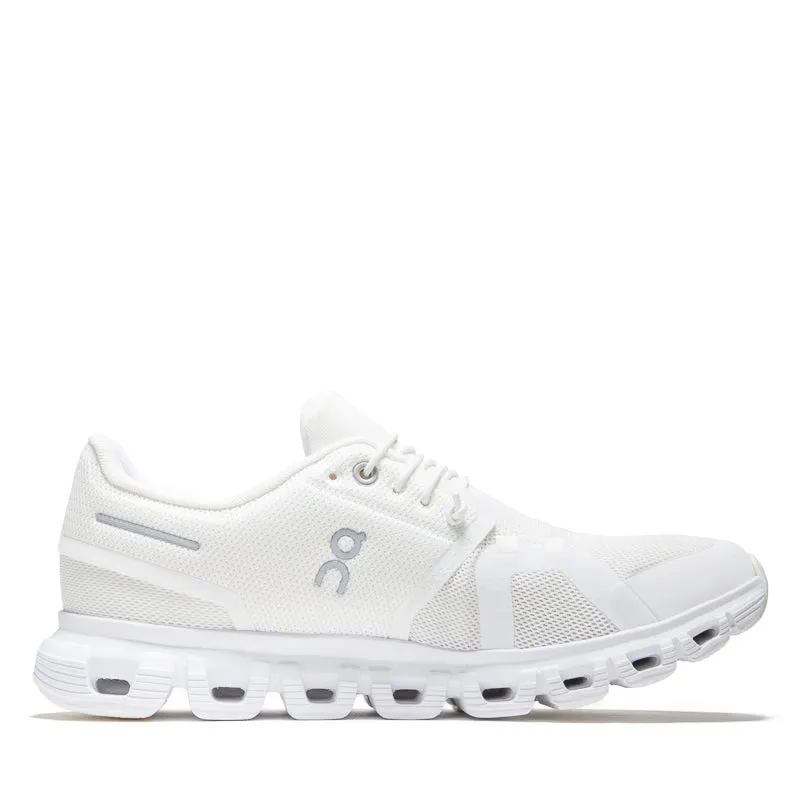 Women's On Cloud 6 - White/White Extra Flex
