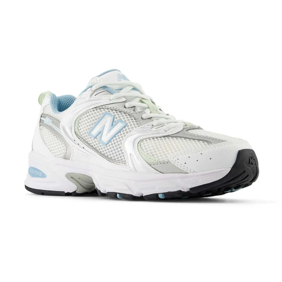 530 'White Silver Metallic Blue' track and field athletes - specific functions Cool Design