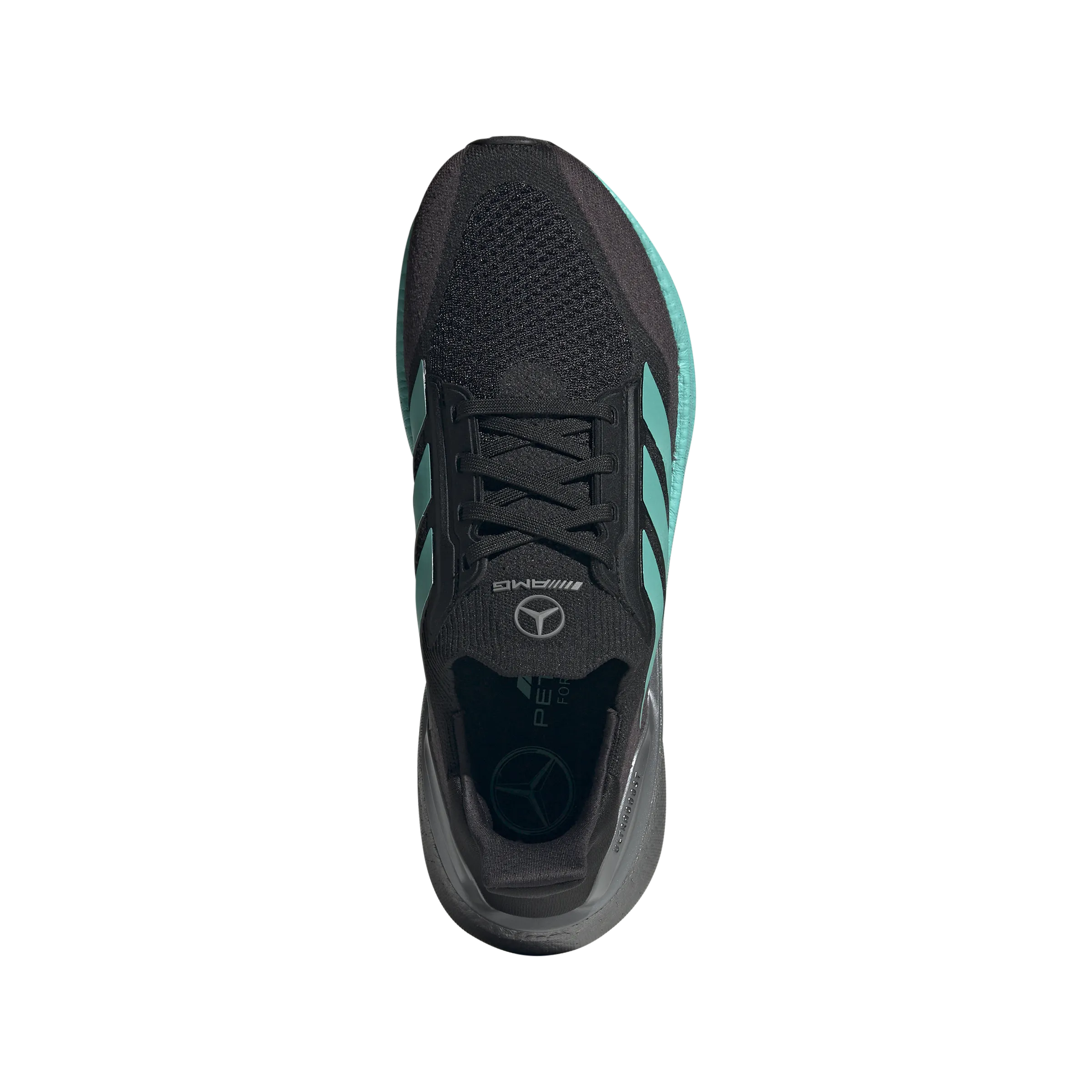 Daily Walk   Mercedes AMG Petronas F1 Team Ultraboost 5X 'Core Black Semi Mint Rush'
