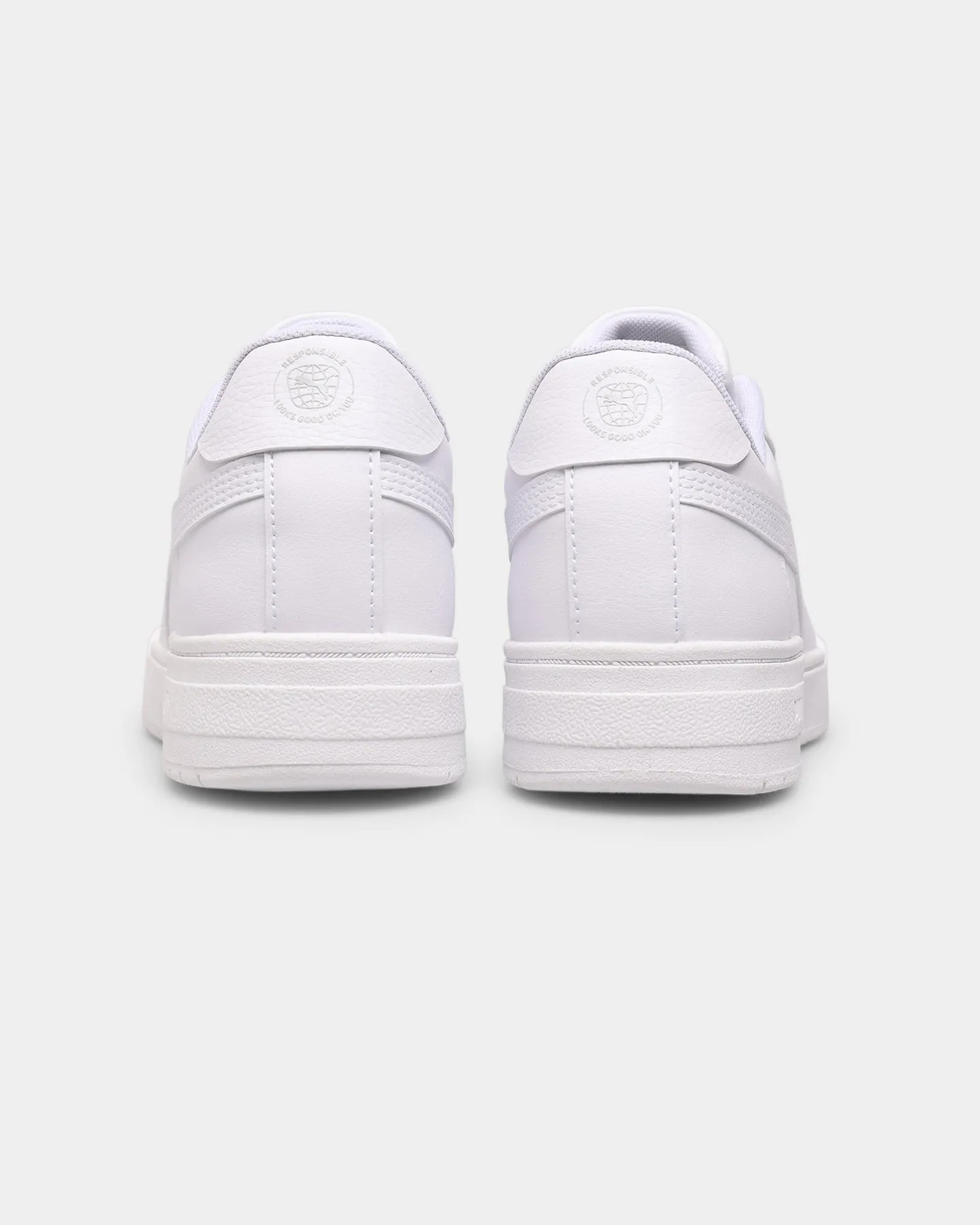 Puma CA Pro Puma White/Gray Work Life Rubber Sole