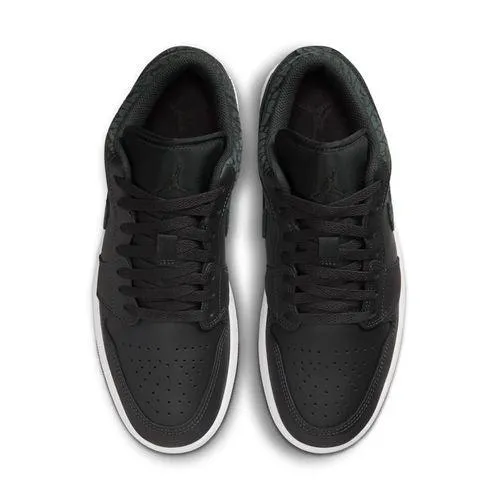 Air Jordan 1 Low SE 'Black Elephant' Runway Glow Formal Mode