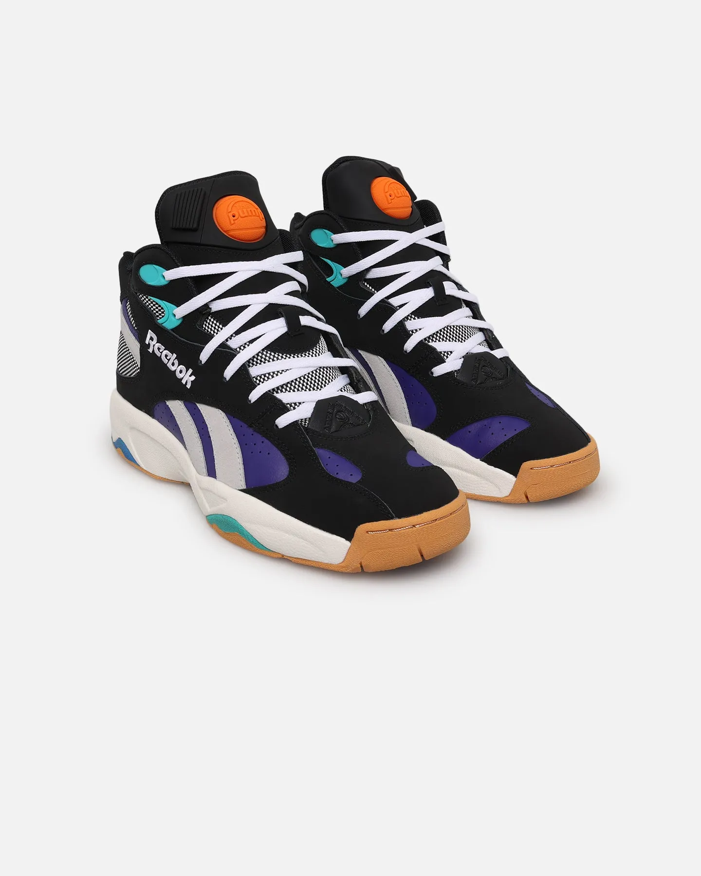 Fitness Vibe Retro Mood Reebok Above The Rim Pump Vertical Black/Purple