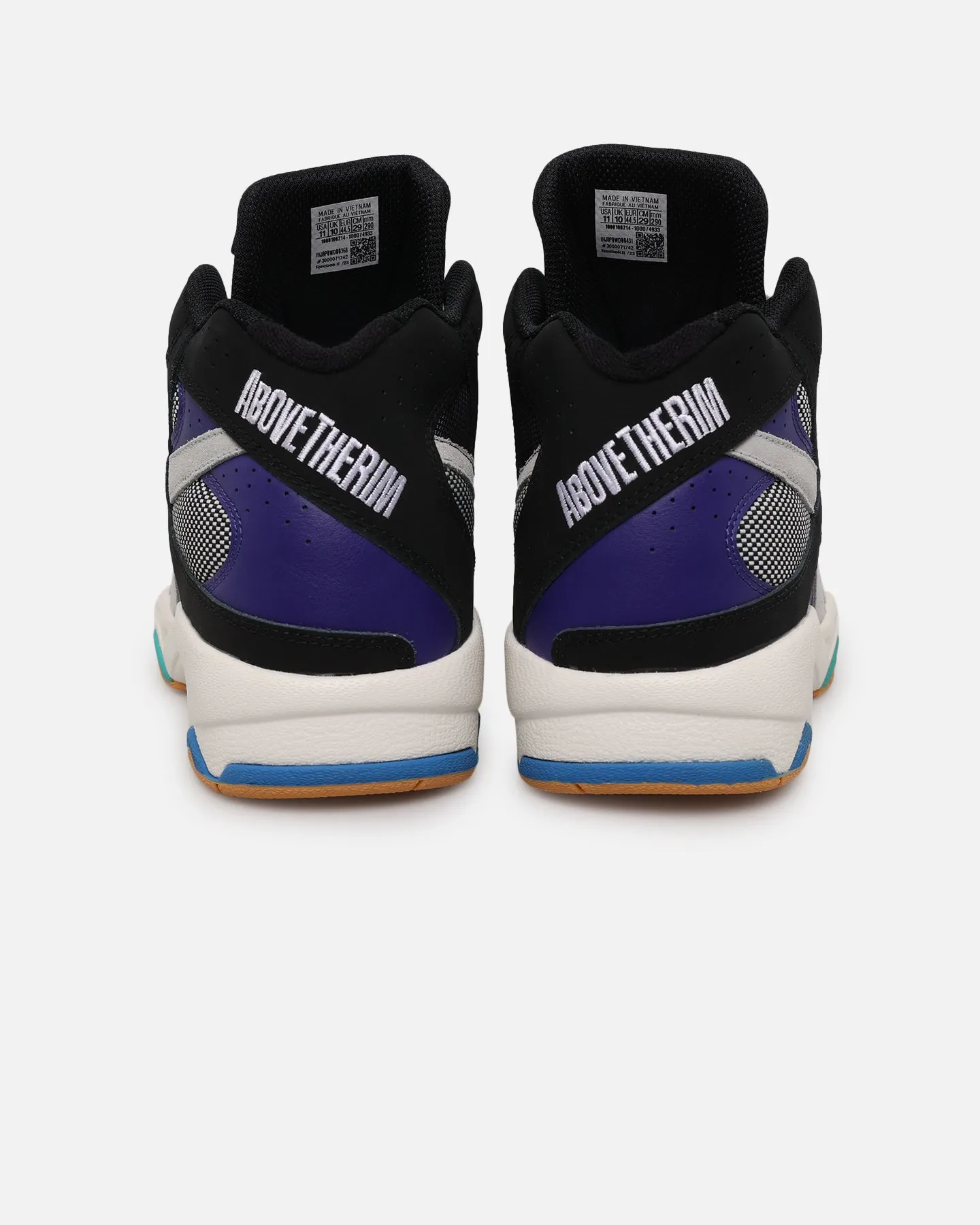Meadow Glow Gloss Mood Reebok Above The Rim Pump Vertical Black/Purple