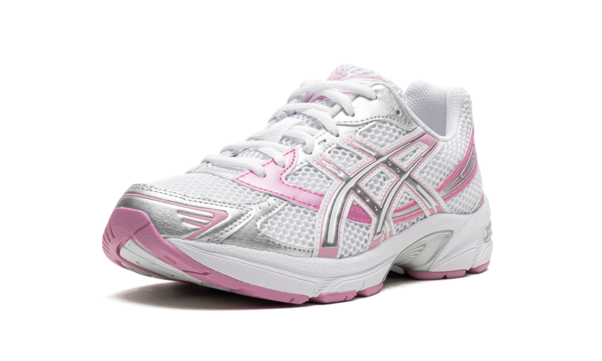 Gel-1130 WMNS "White Silver Pink" moisture - wicking lining shoes