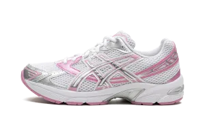 Gel-1130 WMNS "White Silver Pink" race - day - shoes left - foot shoe