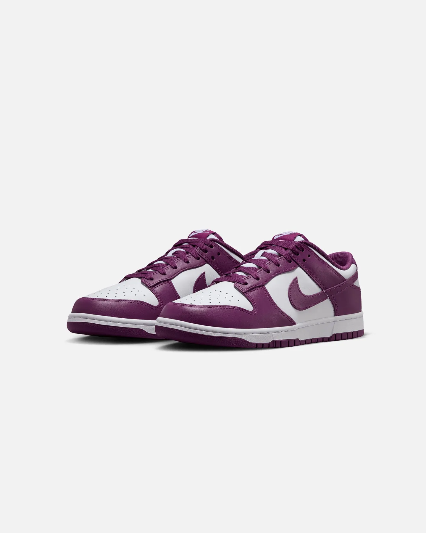 Nike Dunk Low Retro "Viotech" White/Viotech White Comfort Strap Yoga Base
