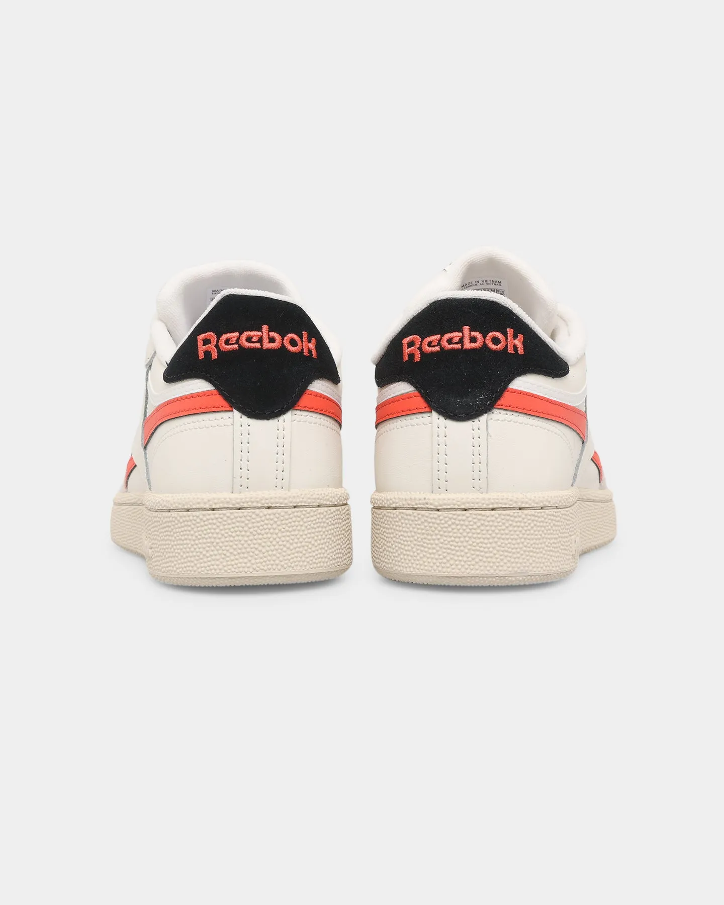 Reebok Club C Revenge Chalk/Semi Orange Celebrity Vibe Grip Hold