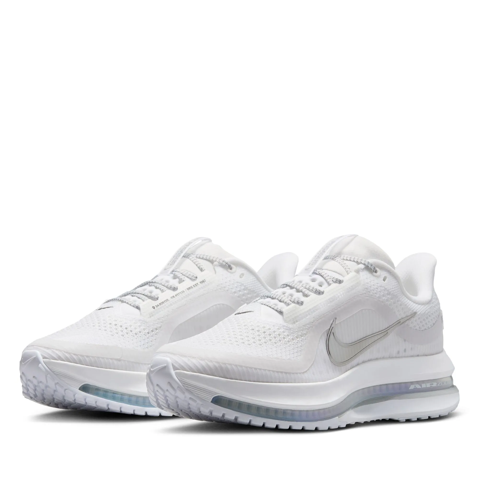 Women's Nike Pegasus Premium - White/Metallic Silver Quick   Drying