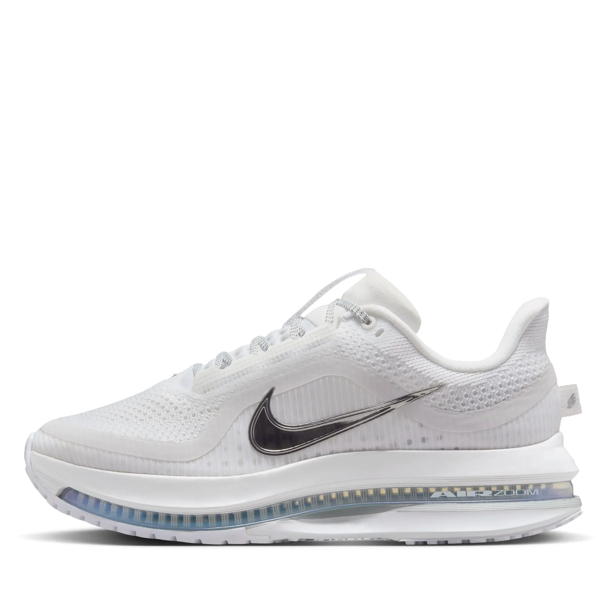 Women's Nike Pegasus Premium - White/Metallic Silver Airflow Venting
