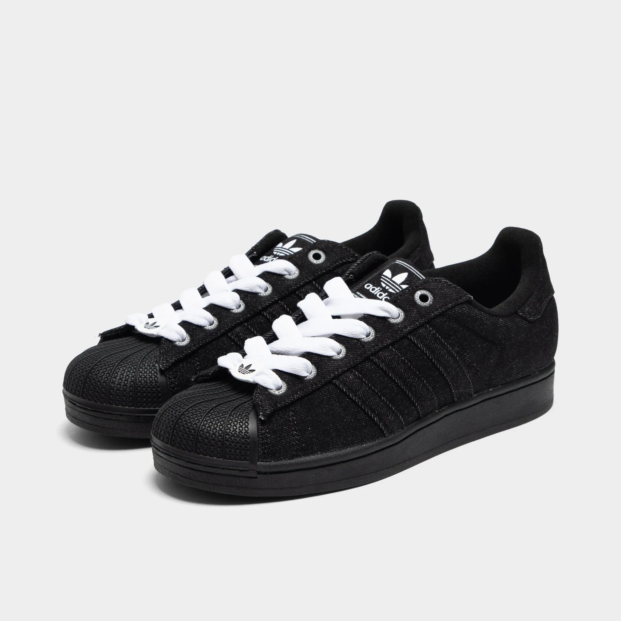 Stage Pop adidas Superstar II Black / Black - White