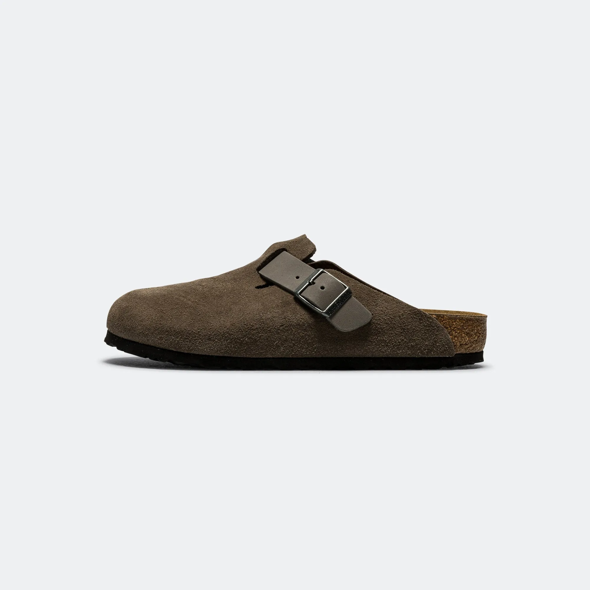 Soft Hug Relaxed Look Boston - Concrete Grey Oiled/Suede Leather