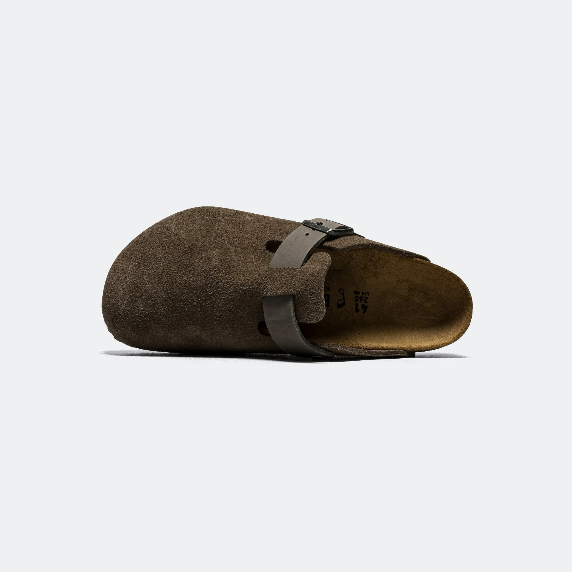Daily Essentials Boston - Concrete Grey Oiled/Suede Leather