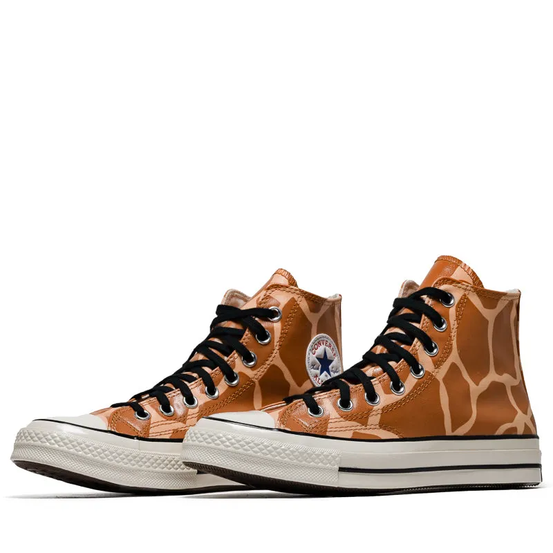 Converse Chuck 70 Glow-In-The-Dark Giraffe Print - Ginger Snap/Egret Odor Resistant Lining