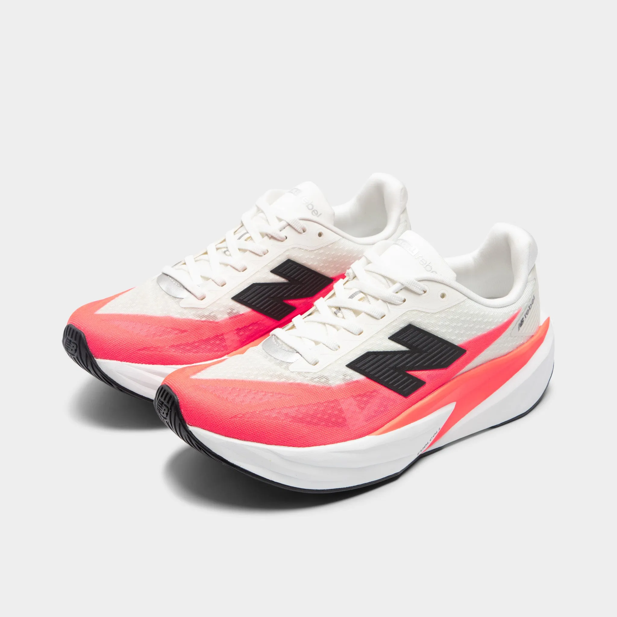 New Balance FuelCell Rebel v5 White / Pink Anti Odor Wear Anytime