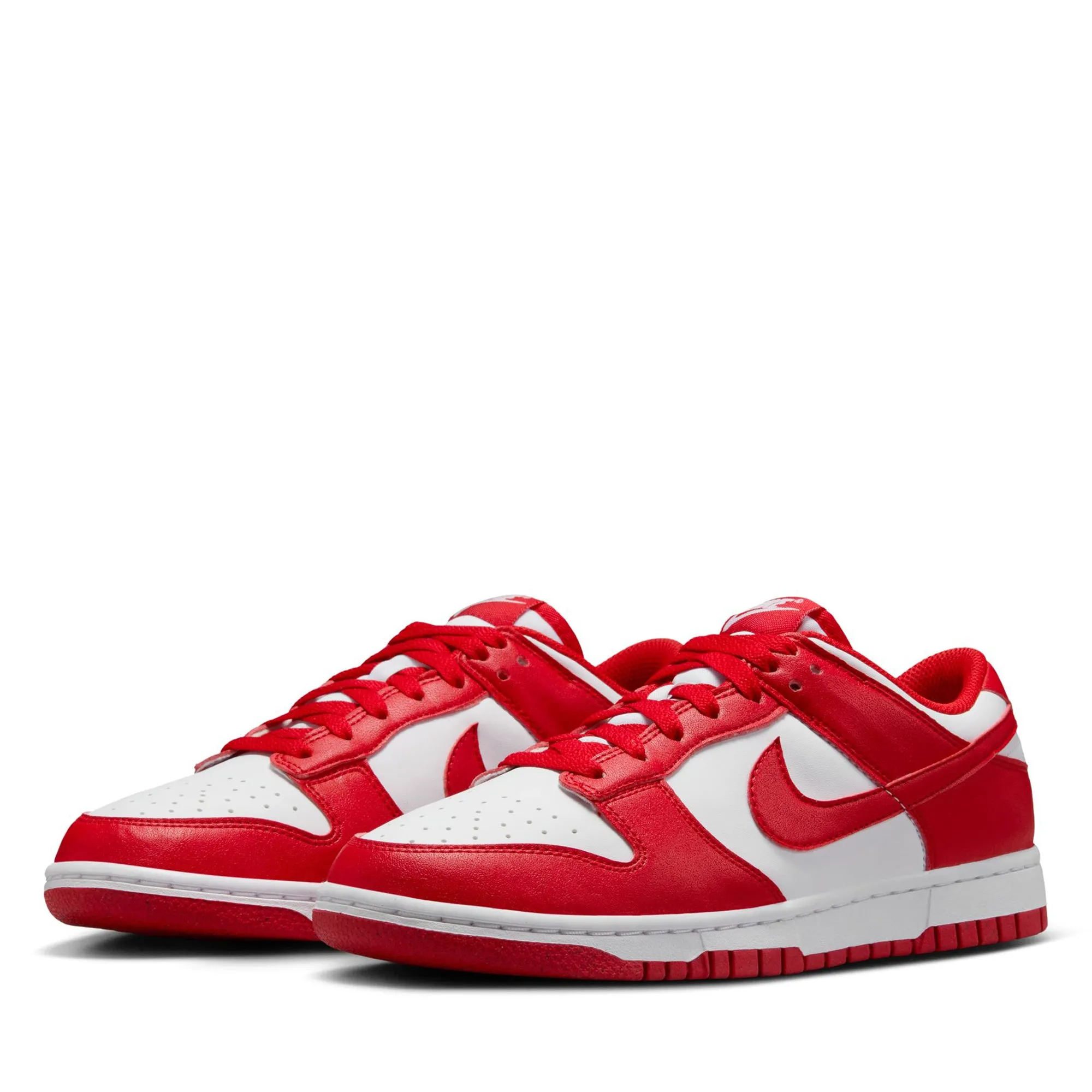 Women's Nike Dunk Low Next Nature - White/University Red Agility Training Outdoor Performance