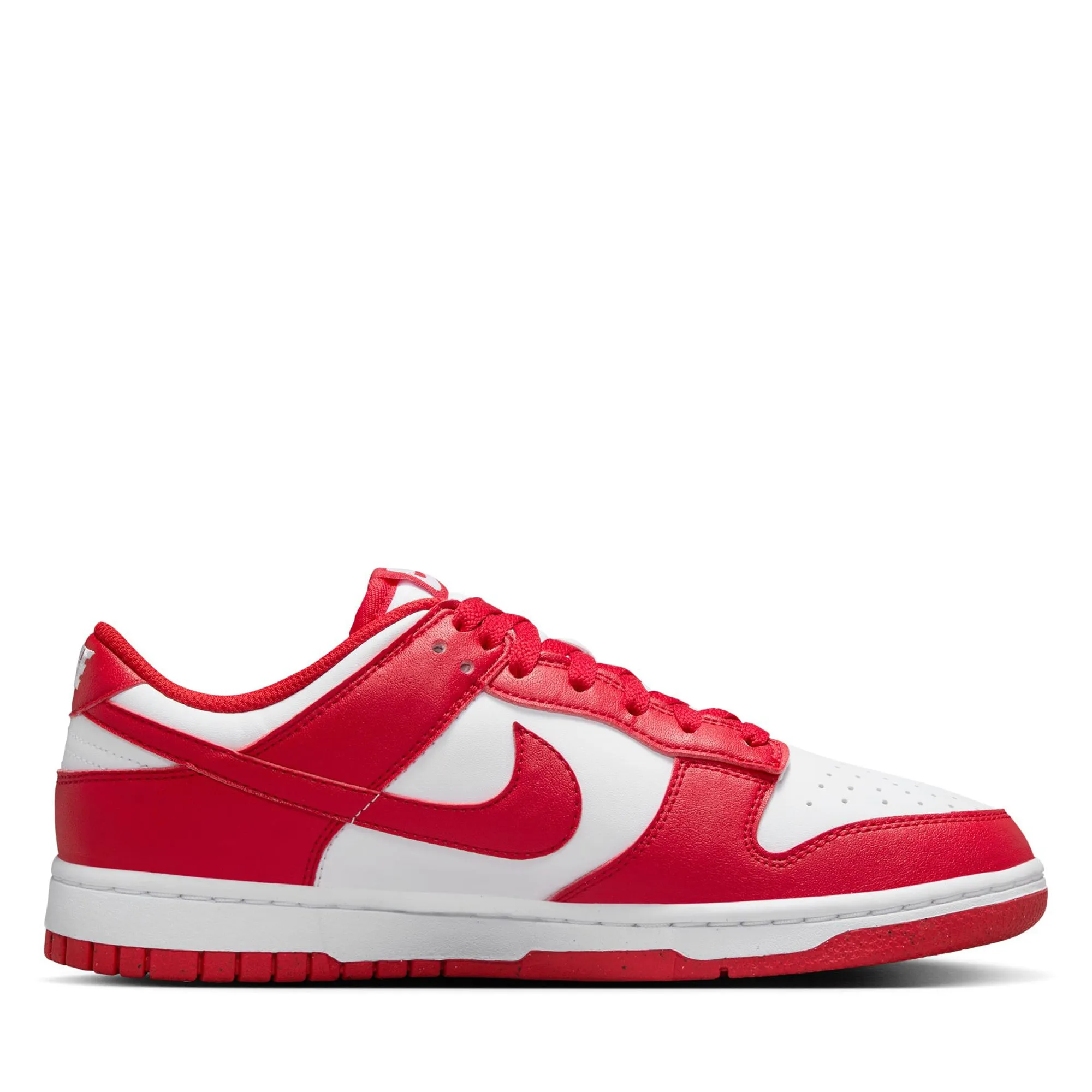 Women's Nike Dunk Low Next Nature - White/University Red Thermoplastic Plate Adjustable Design