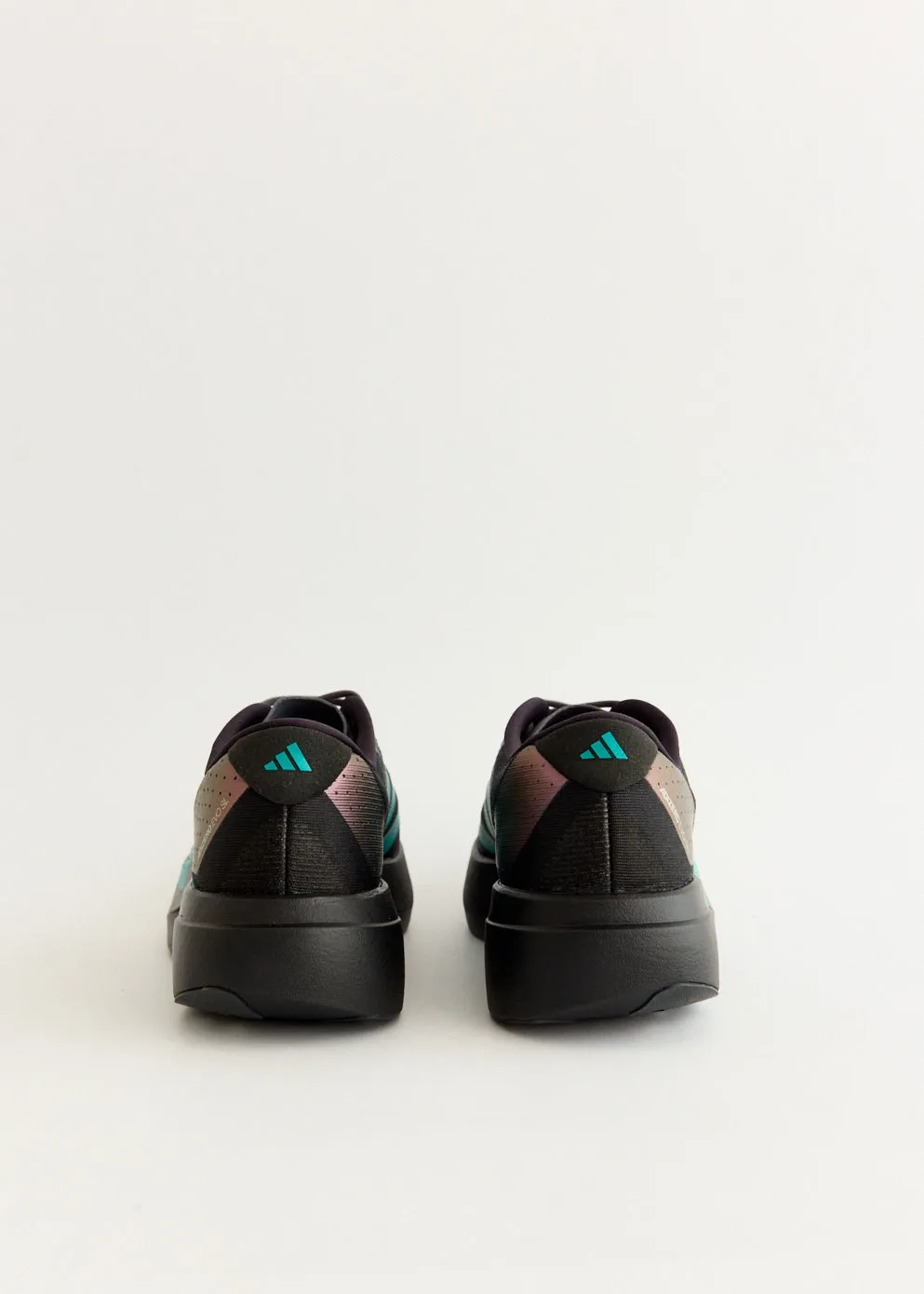 volleyball shoes party - goers' Adizero Evo SL 'Black Pure Teal' Sneakers