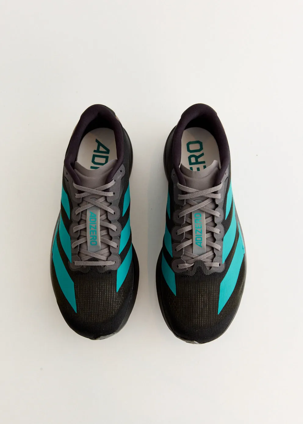 Adizero Evo SL 'Black Pure Teal' Sneakers Trend-setting comfort Tan