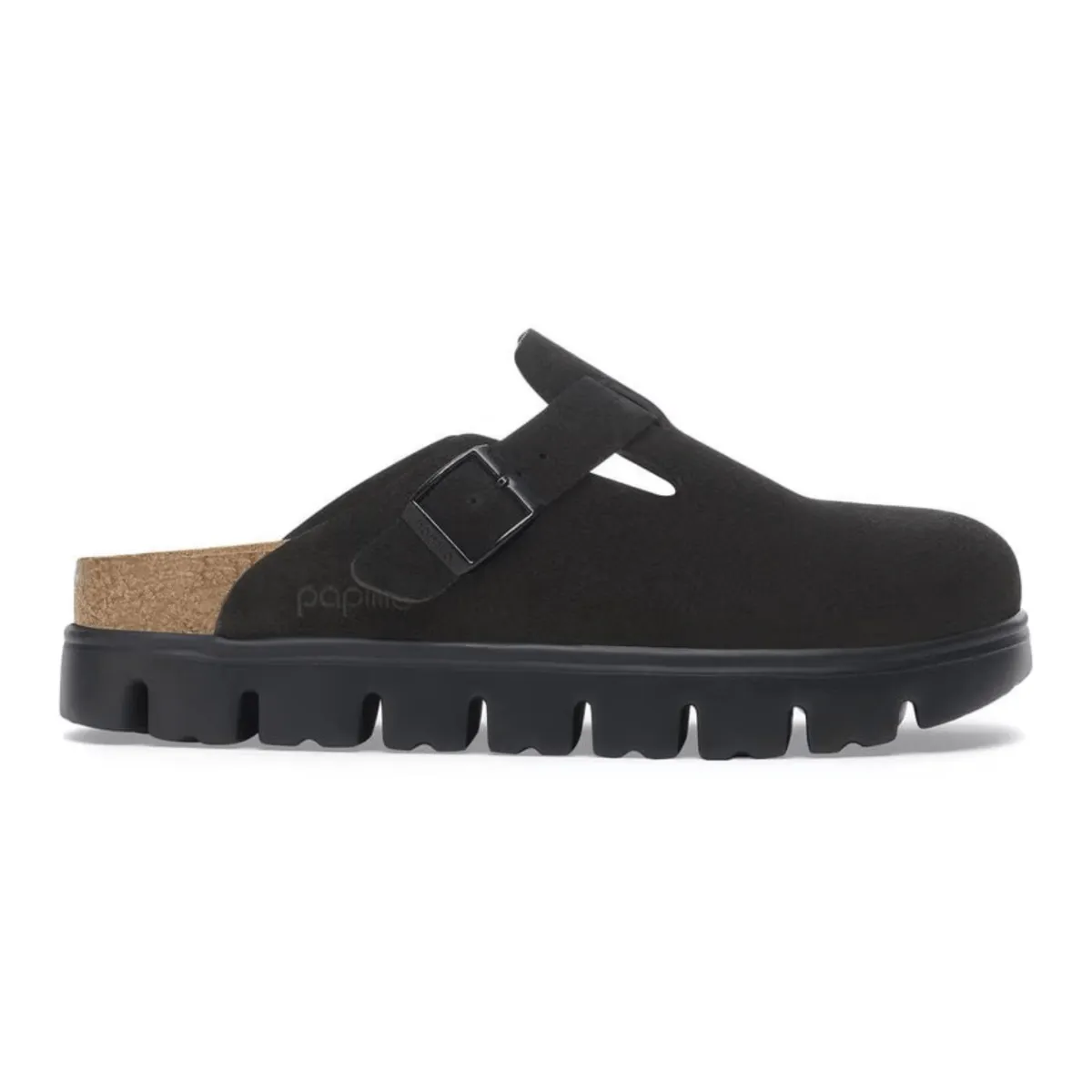 Quick Step Birkenstock Women's Boston Chunky Black Suede