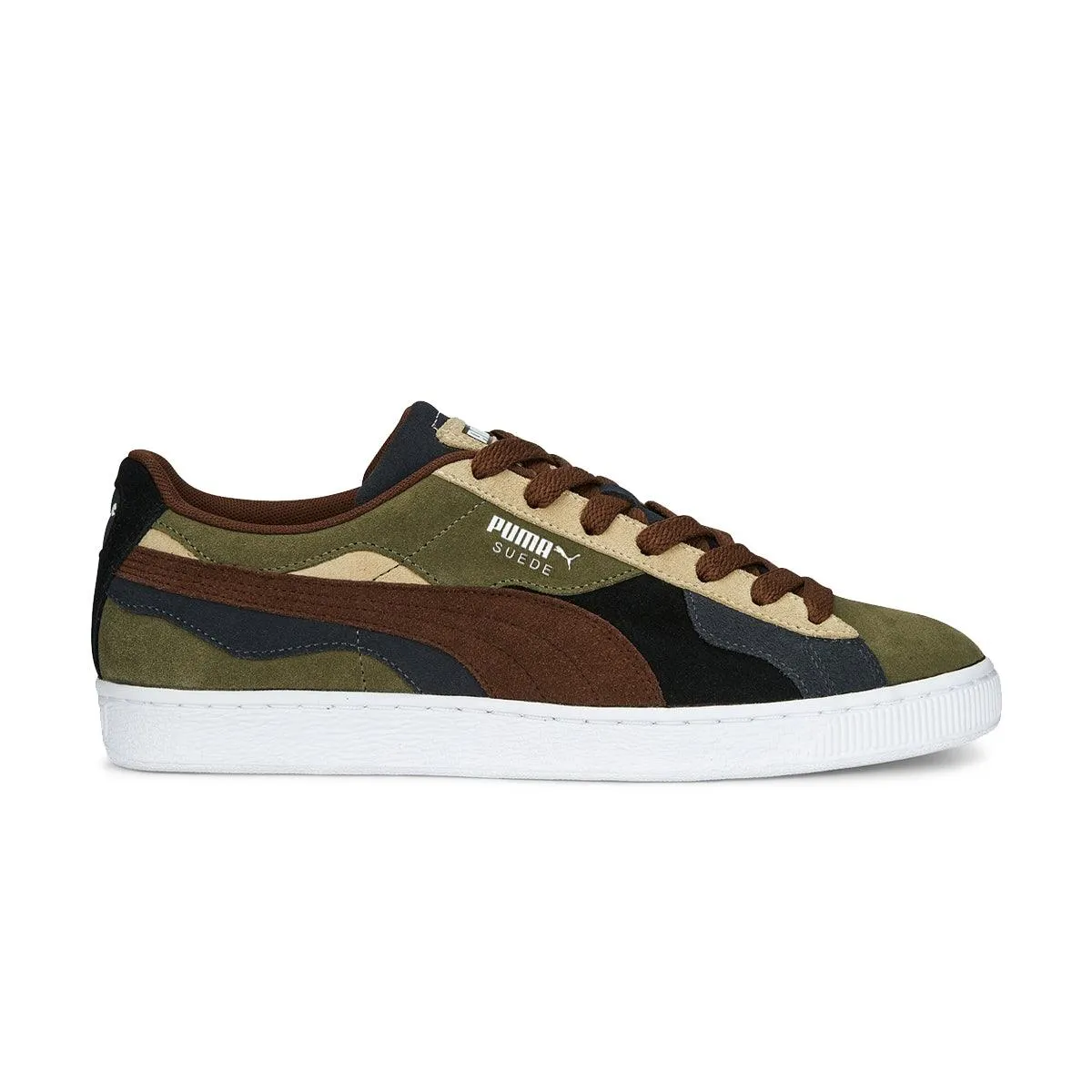 odor - resistant Durable Material Suede 'Camowave Olive'