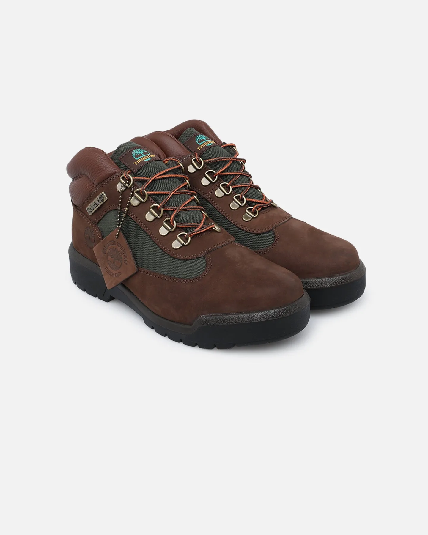 Step Tall Timberland Field Boot F/L Dark Brown Nubuck