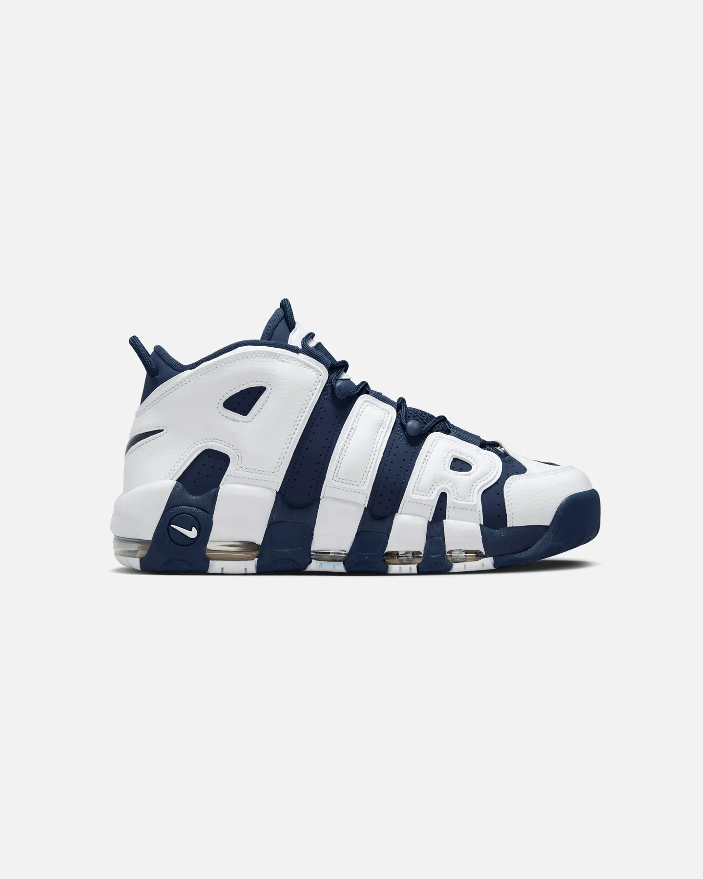 Shock Absorbing Nike Air More Uptempo '96 "Olympic" White/Midnight