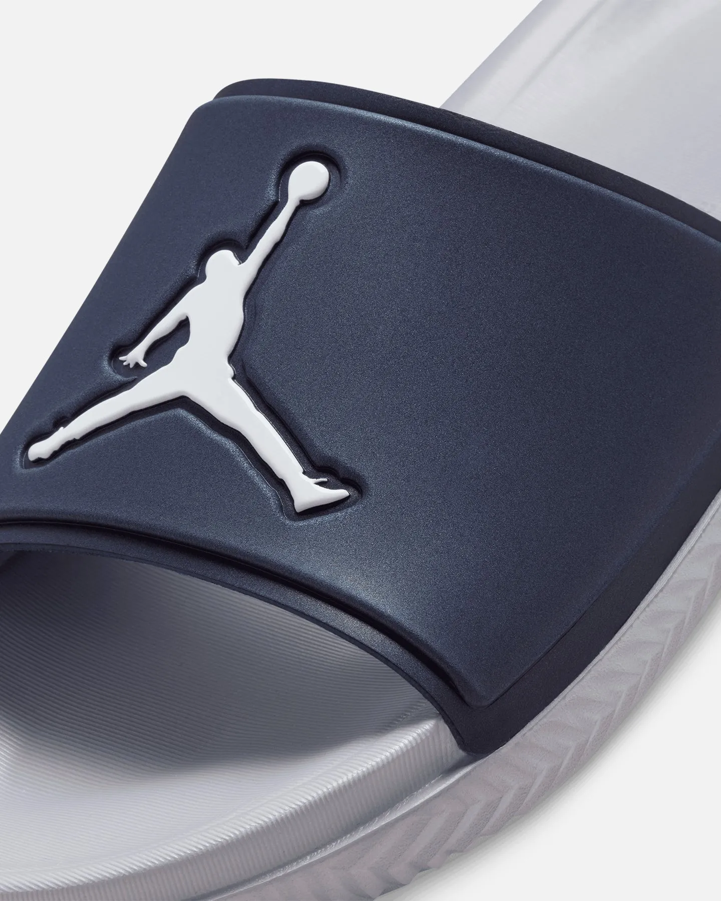 Snow Warm Jordan Jumpman Slides Midnight Navy
